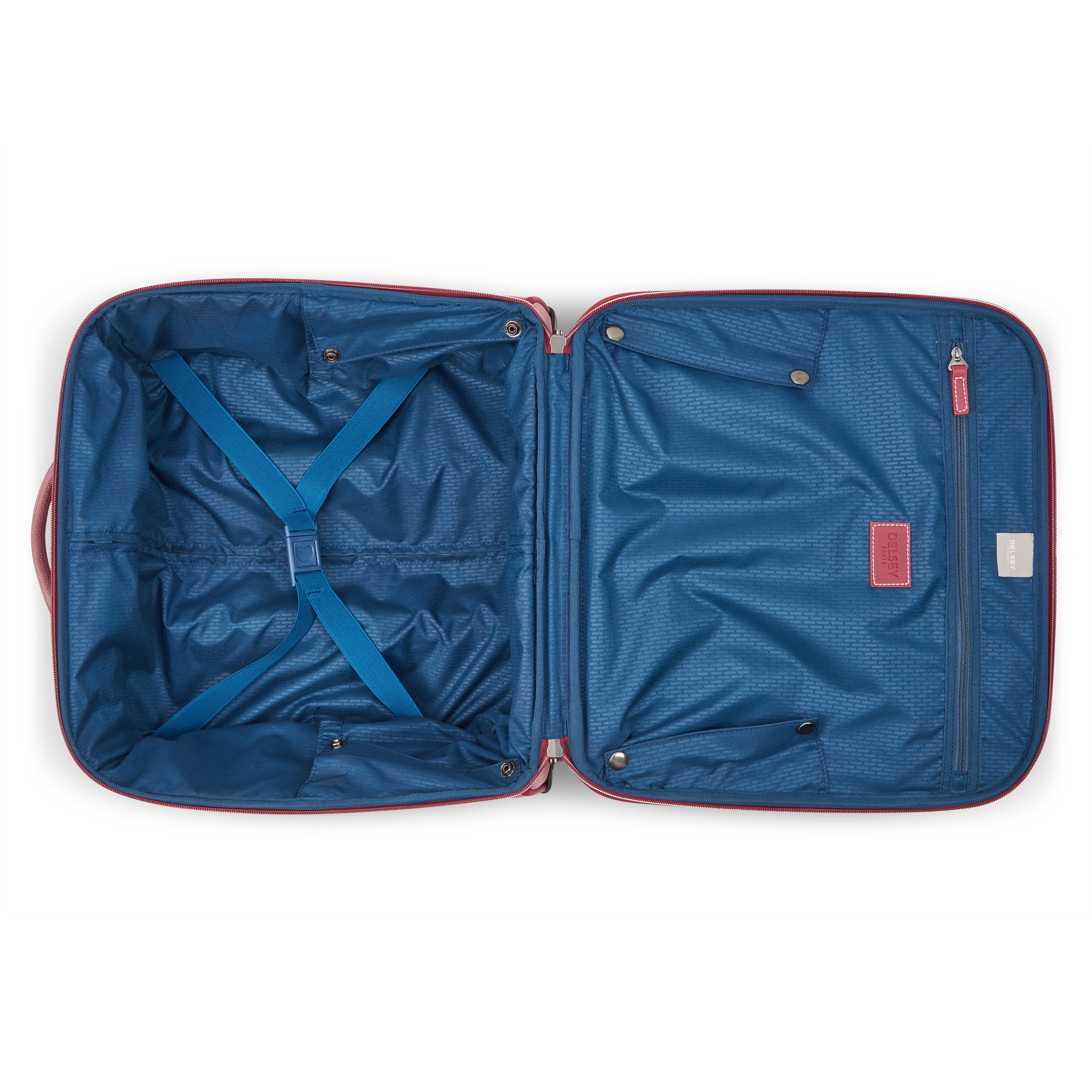 Soft cabin suitcase DELSEY PARIS Pink