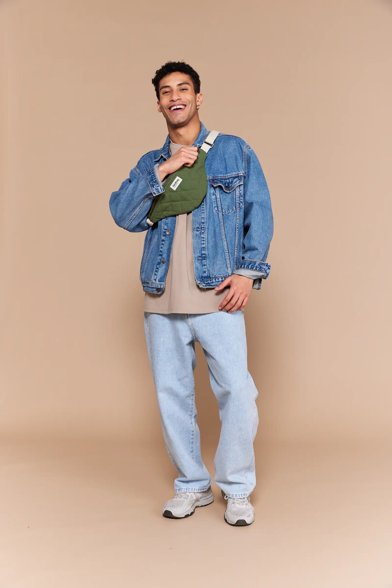 Cotton waist bag HINDBAG Khaki