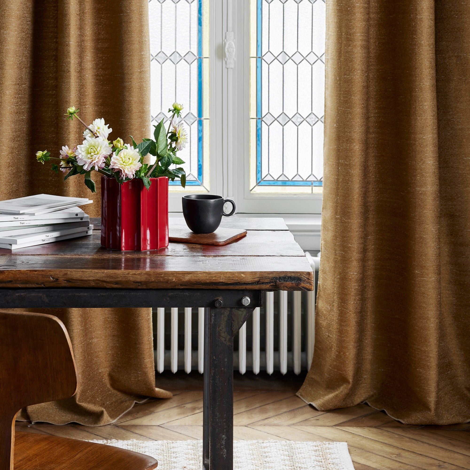 ORSSO - Curtain with eyelets MADURA Brown