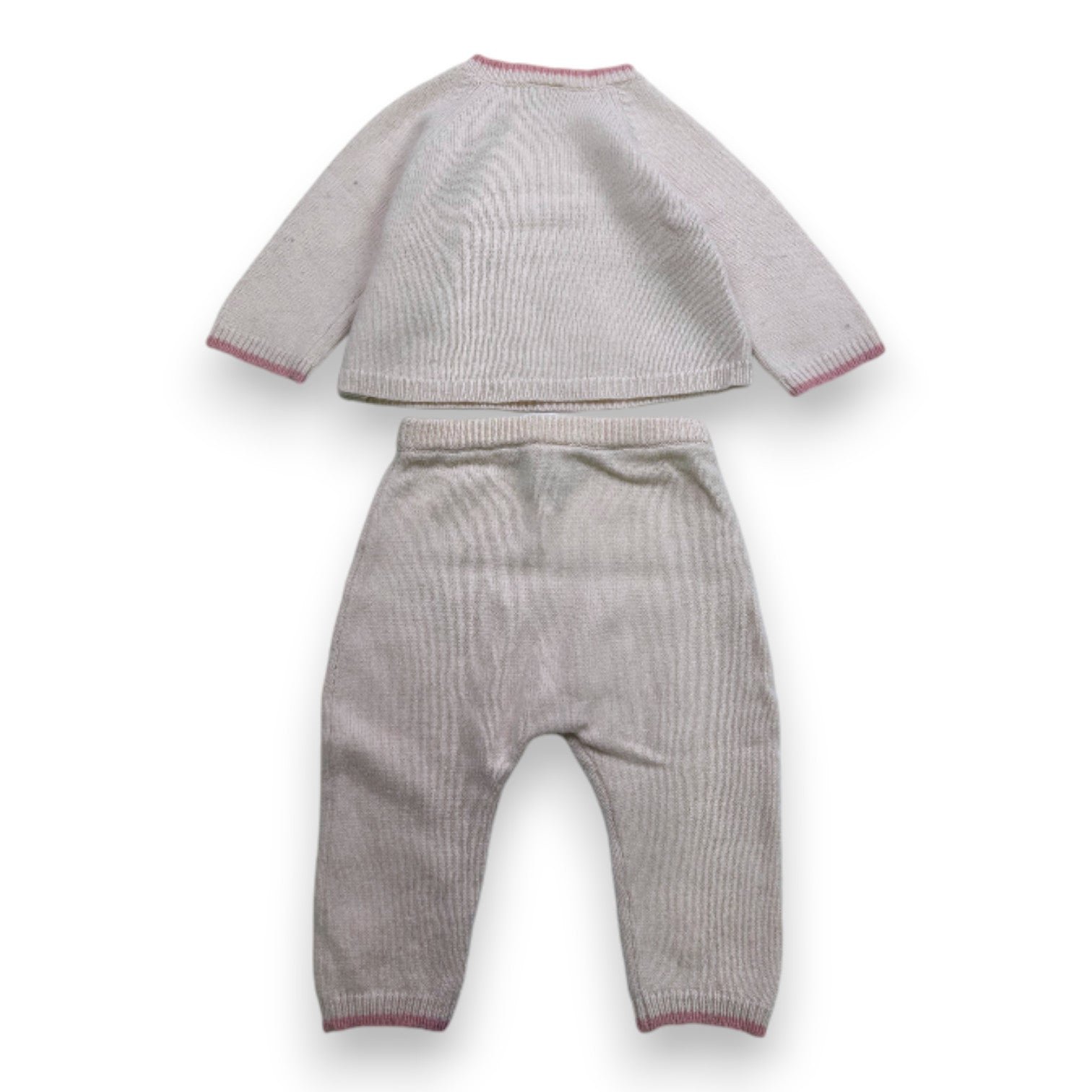 Pink Baby Set - 6 months PETIT BATEAU - Seconde Main Pink