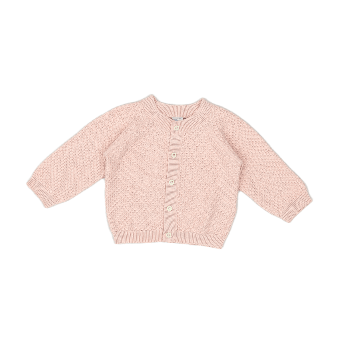 Pink Baby Cardigan - 12 months PETIT BATEAU - Seconde Main Pink