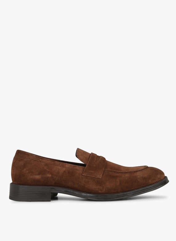 Slip-On leather moccasins Chocolate Paul smith Men Place des