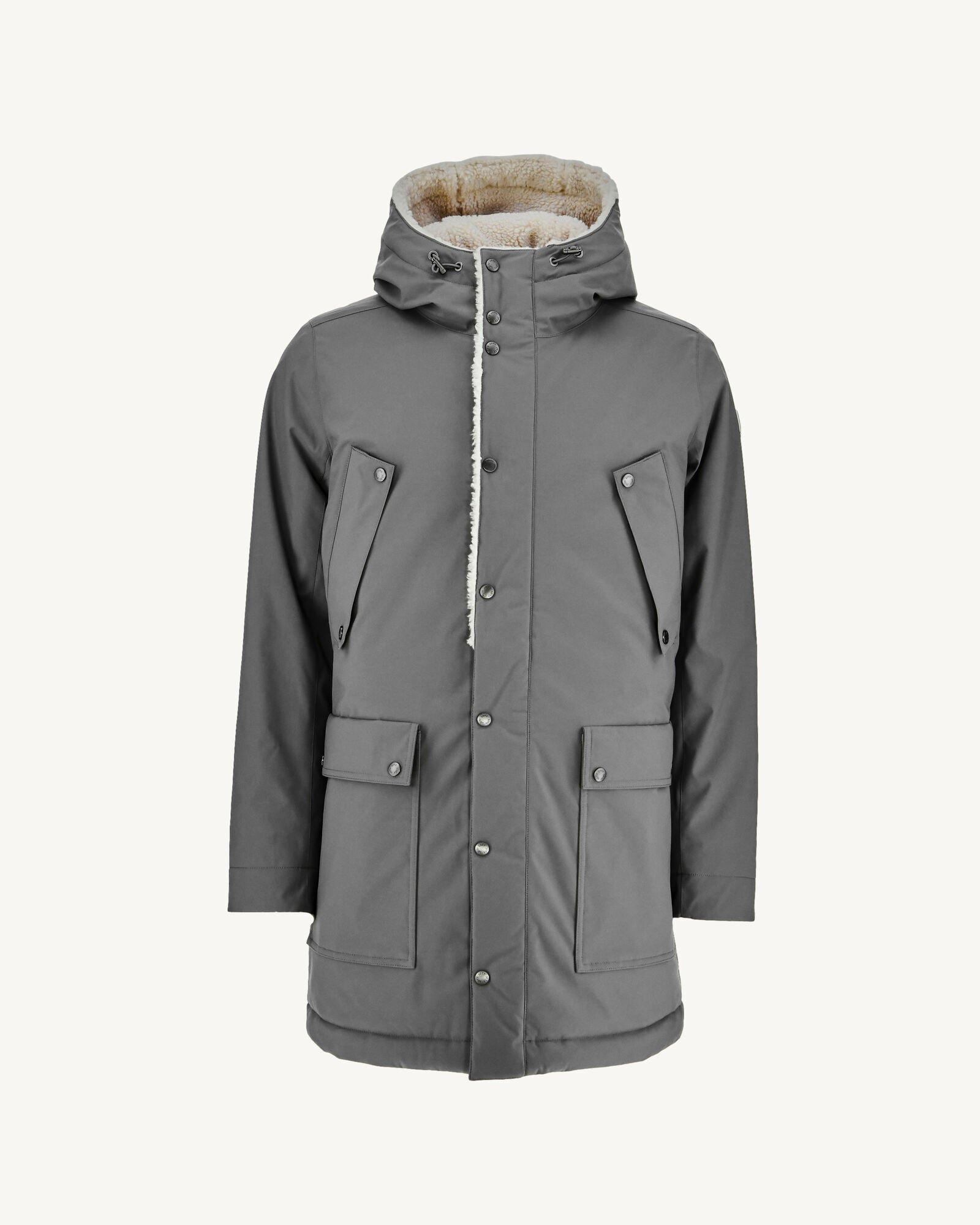 Tundra cold weather hooded parka JOTT Grey