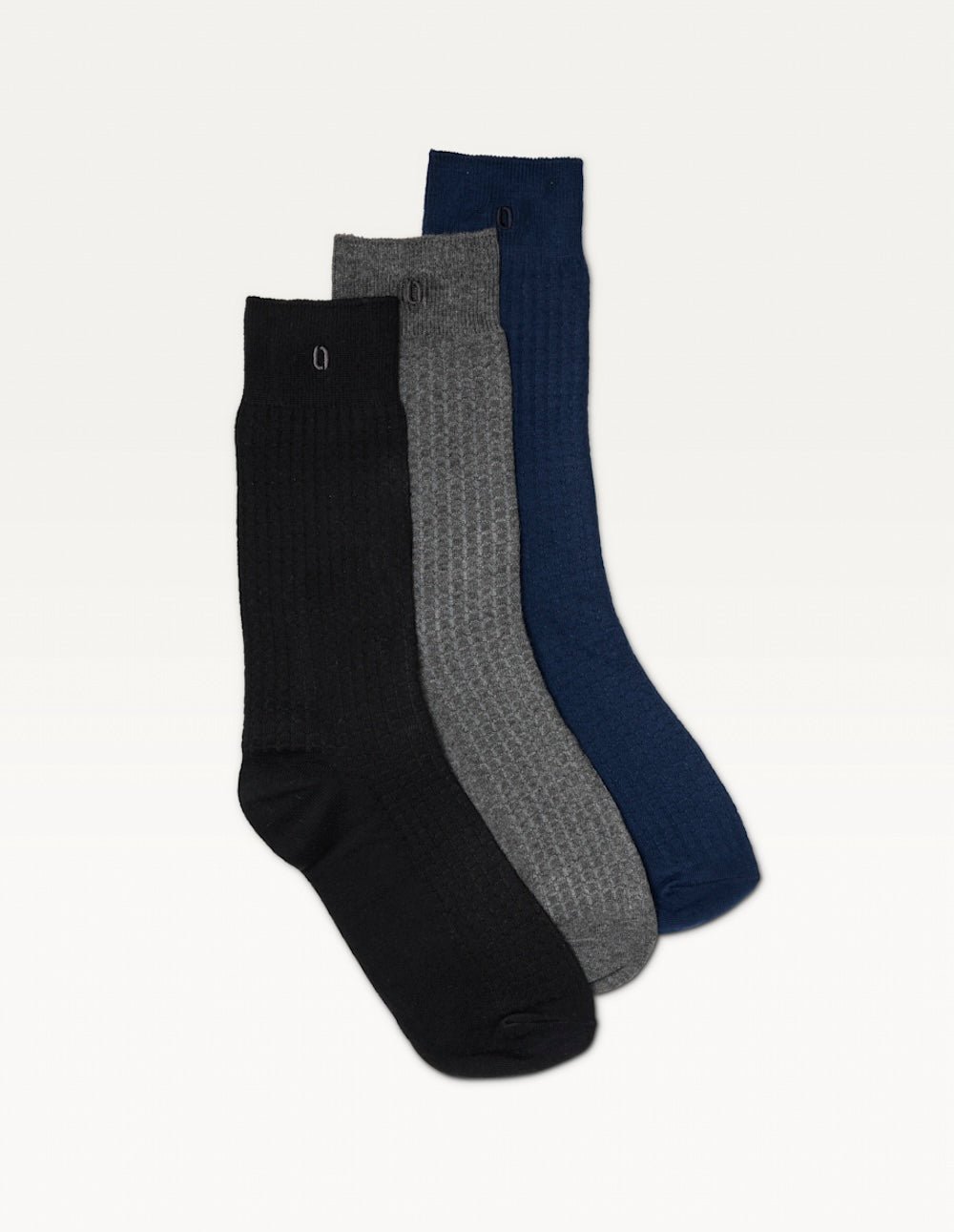 Pack of 3 pairs of socks ODAJE EX. M.MOUSTACHE Black