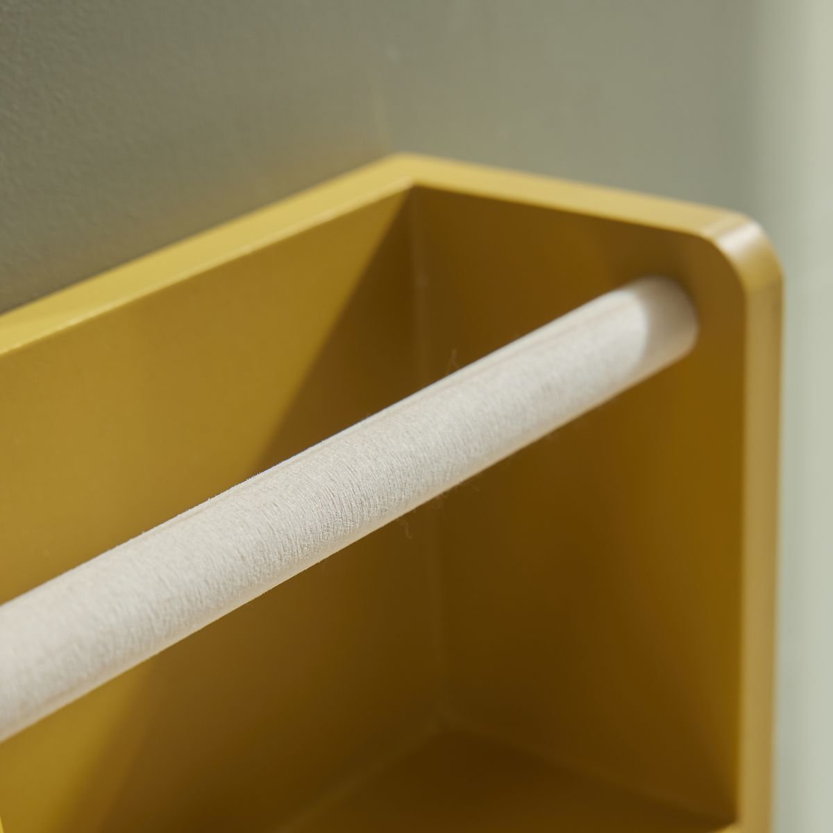 Wall-mounted shelf in MDF FACTORY Yellow