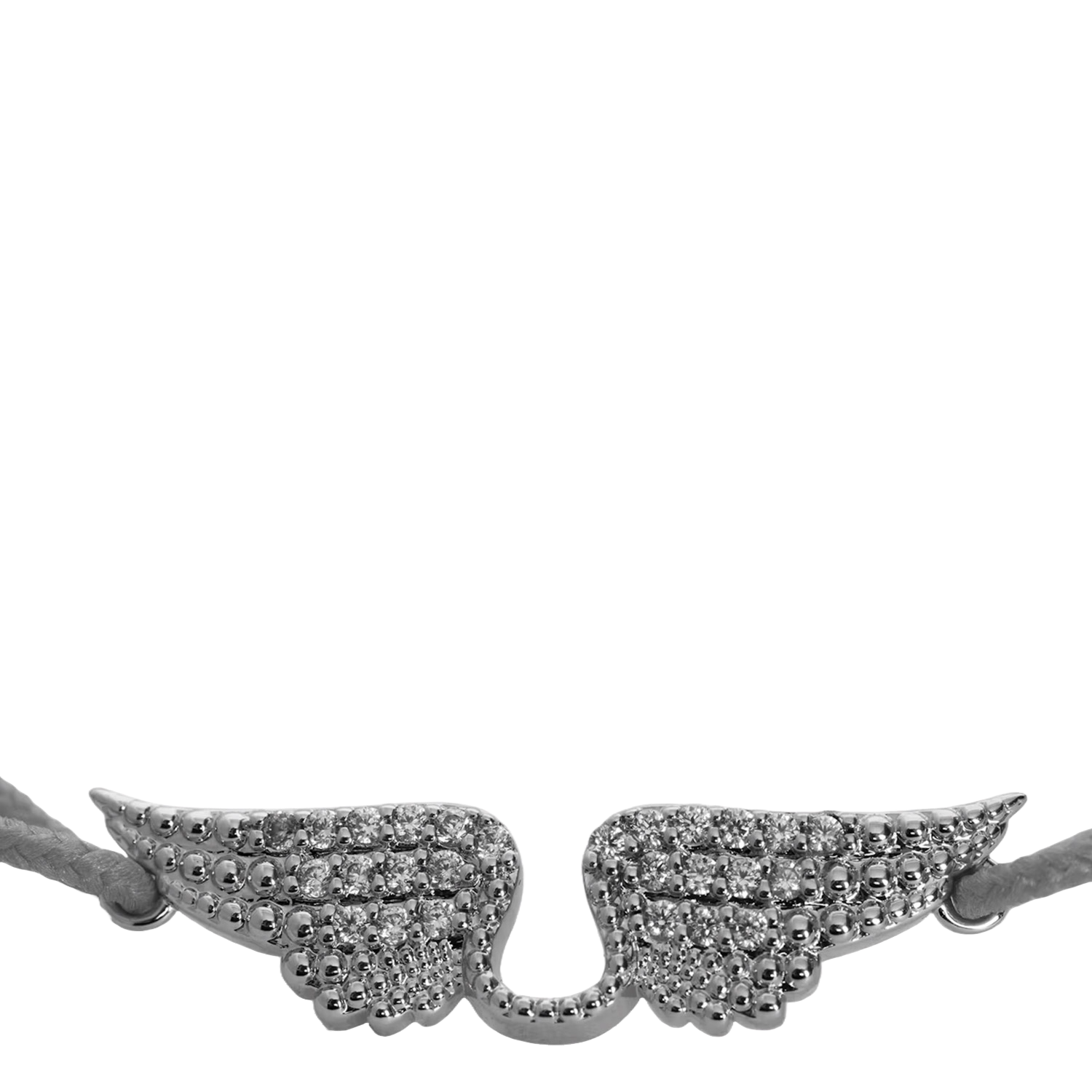 Bracelet à strass ZADIG&VOLTAIRE Gris