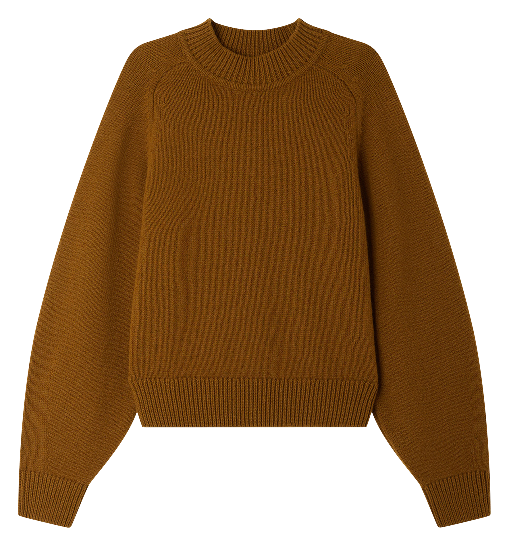Straight wool-blend sweater DALAN Bronze