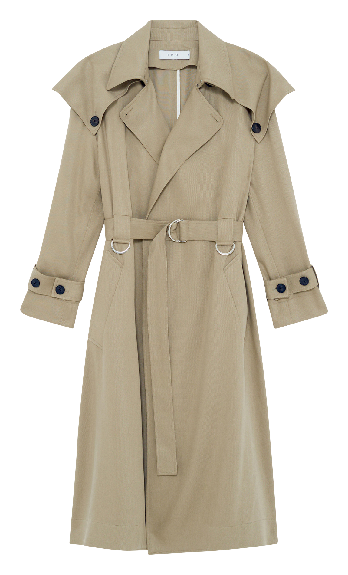 Trench mi-long IRO Beige