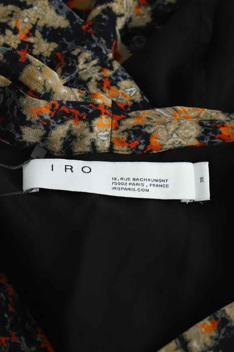 Khaki mini skirt IRO - Seconde Main Khaki