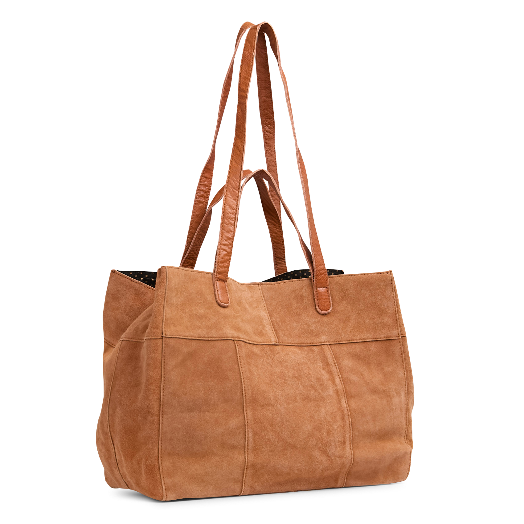 Dori leather shoulder bag PIECES Brown