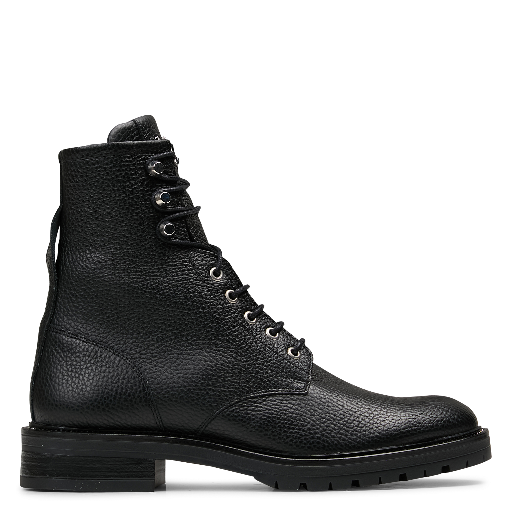 Schnürstiefeletten aus Leder IKKS Schwarz