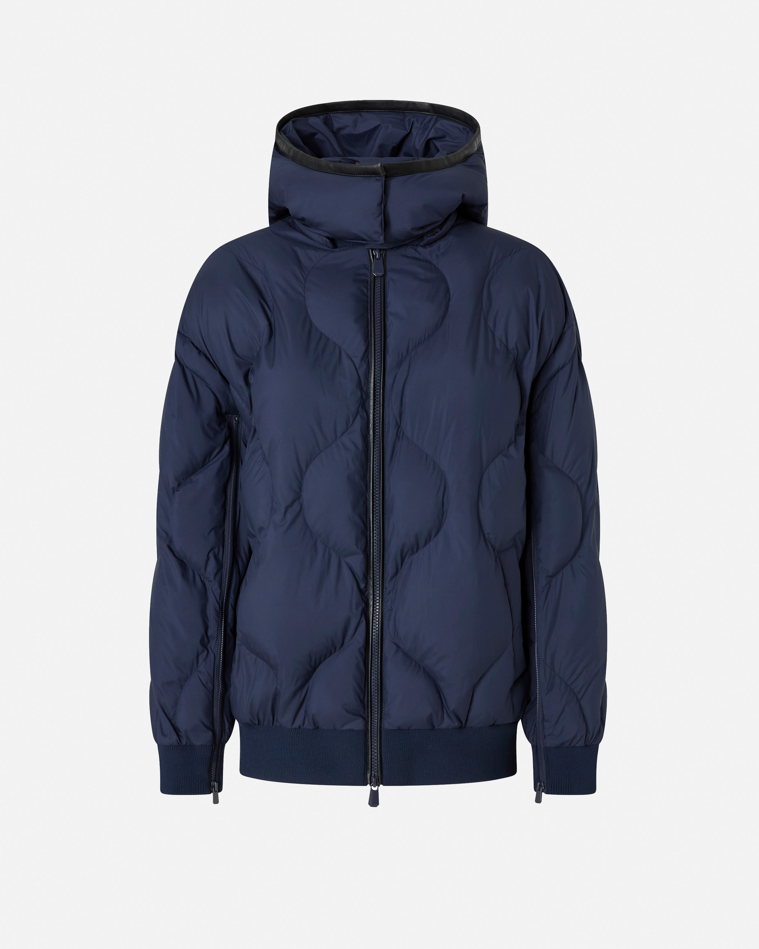 Padded Hooded Bomber PINKO Blue