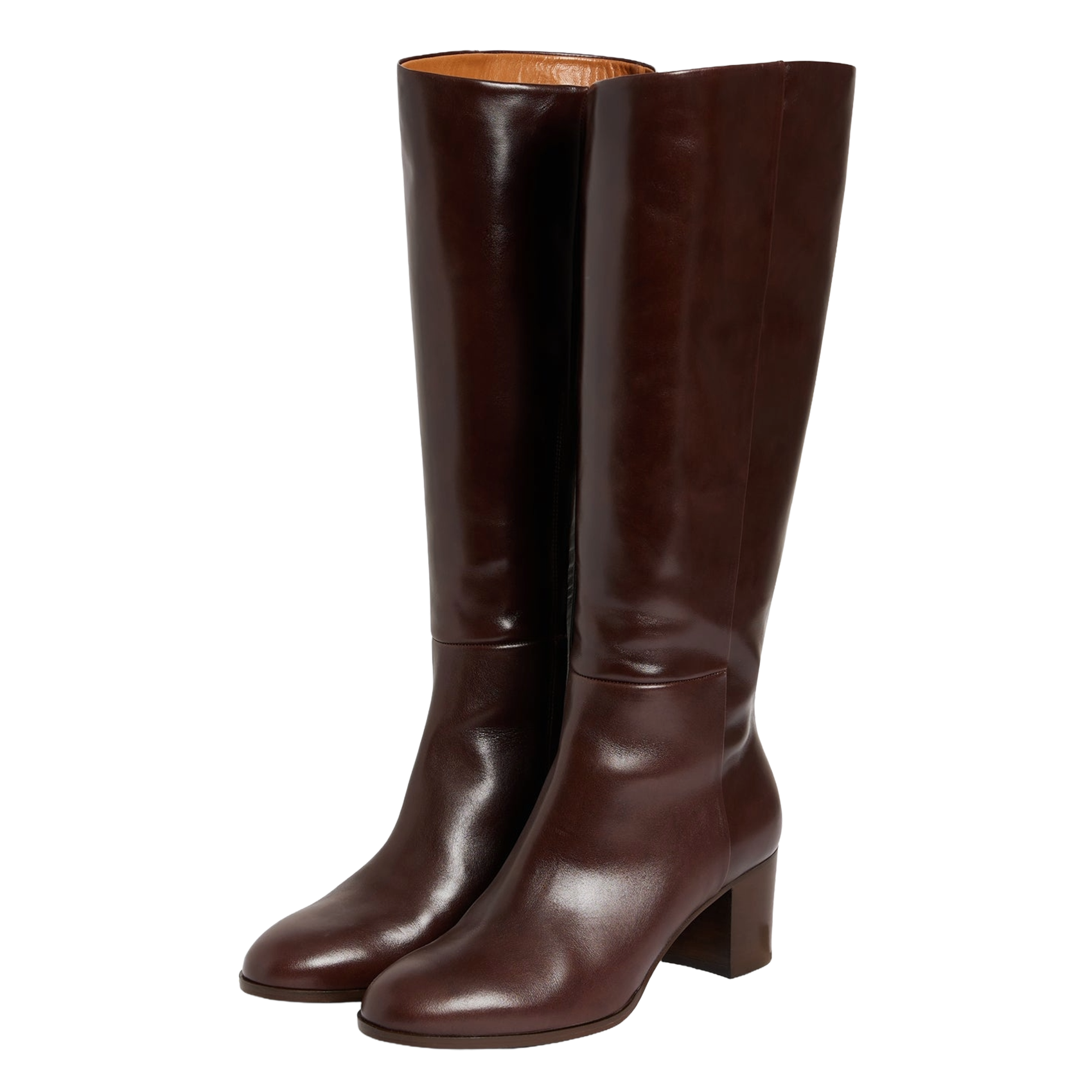 Bottes en cuir PABLO Marron