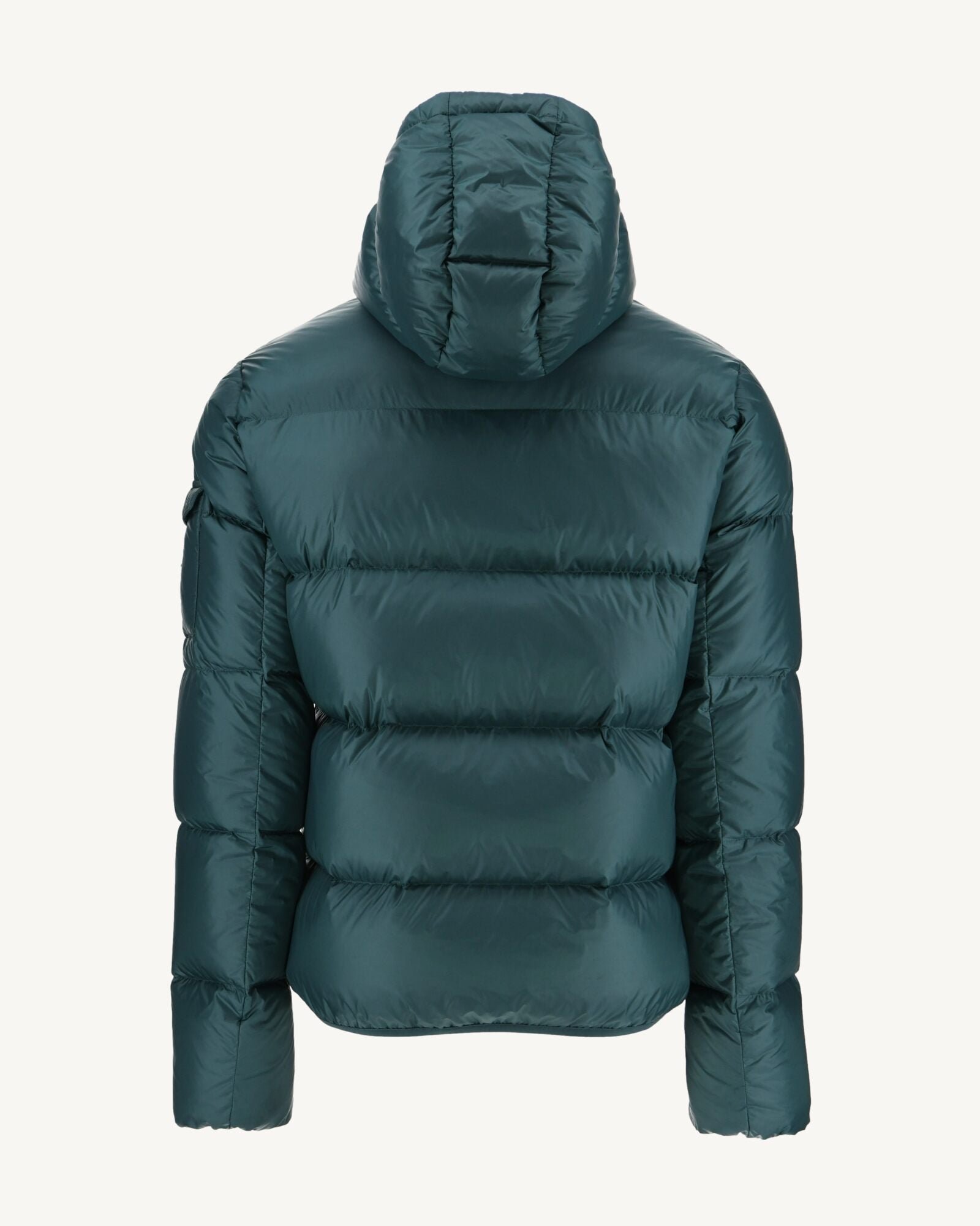 Java hooded puffer jacket for extreme cold JOTT Green