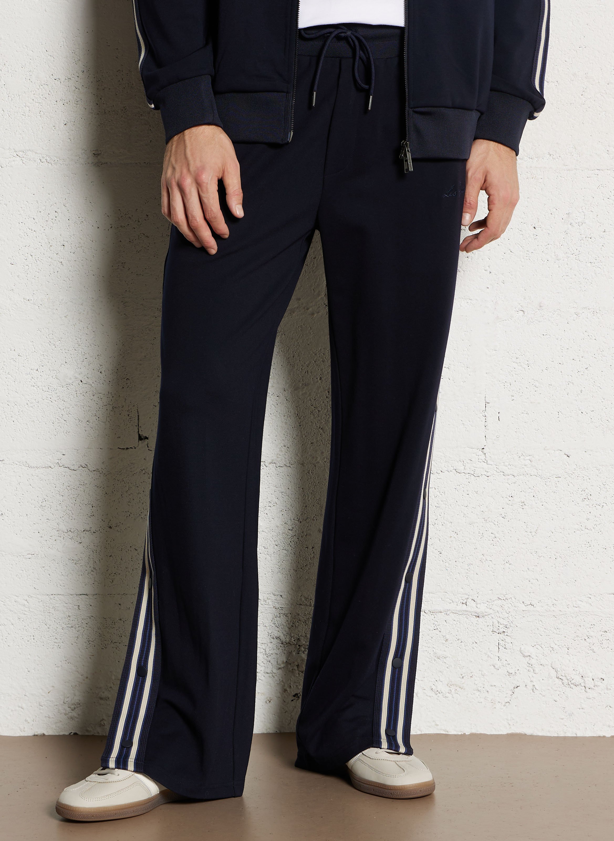 Gerade geschnittene Jogginghose LES DEUX Blau