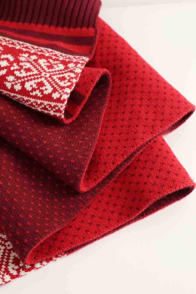 Scarf TOMMY HILFIGER - SECONDE MAIN Red