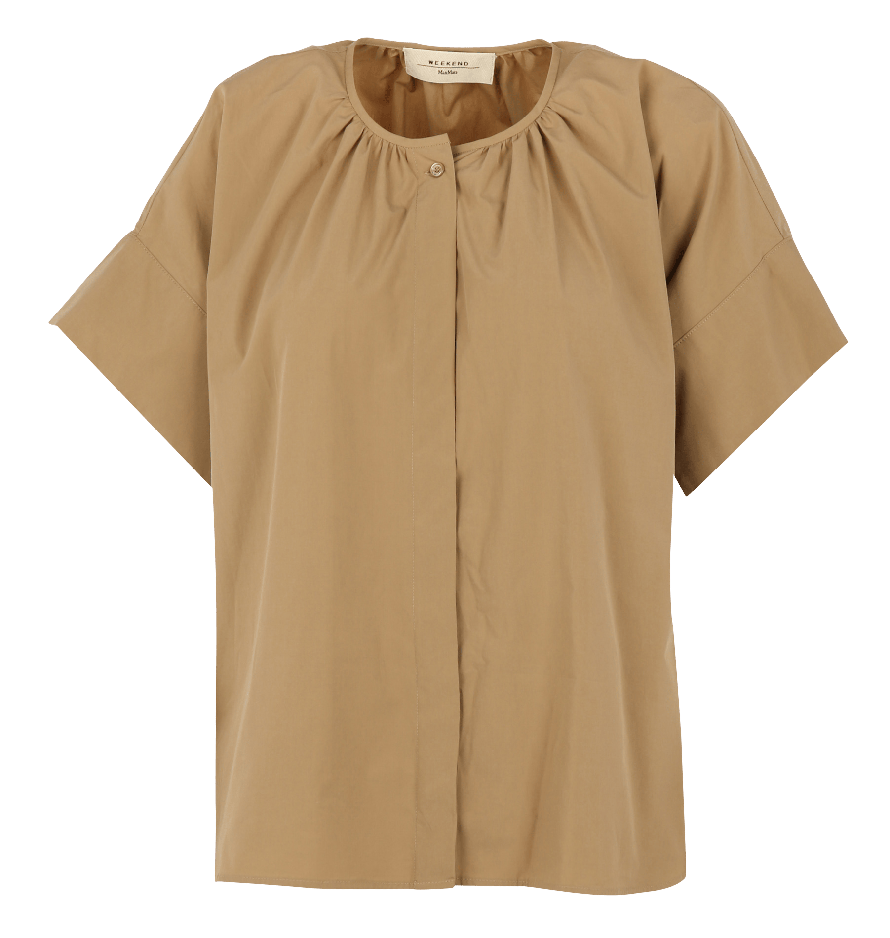 Oversize Rundhalsausschnitt Baumwollhemd MAX MARA WEEK END