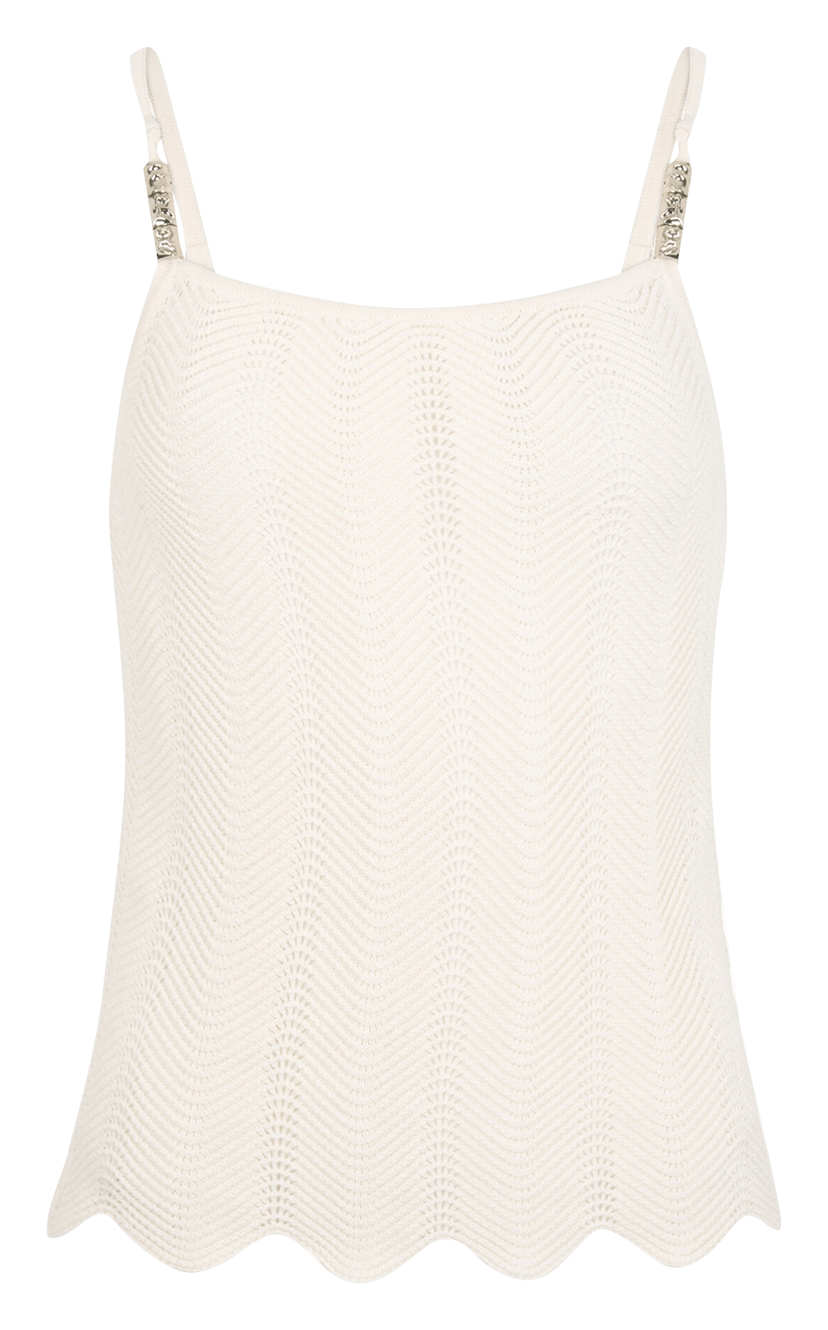 Débardeur en maille fine MORGAN Beige