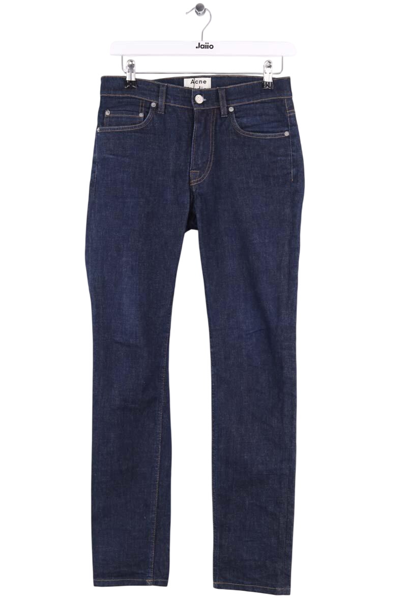 - Straight-leg jeans
- 5 pockets
- Straight cut
- Faded effect ACNE STUDIOS - Seconde Main Blue
