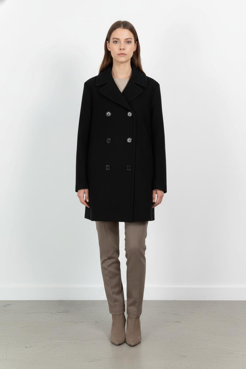 Long coat INES DE LA FRESSANGE - Seconde main Black