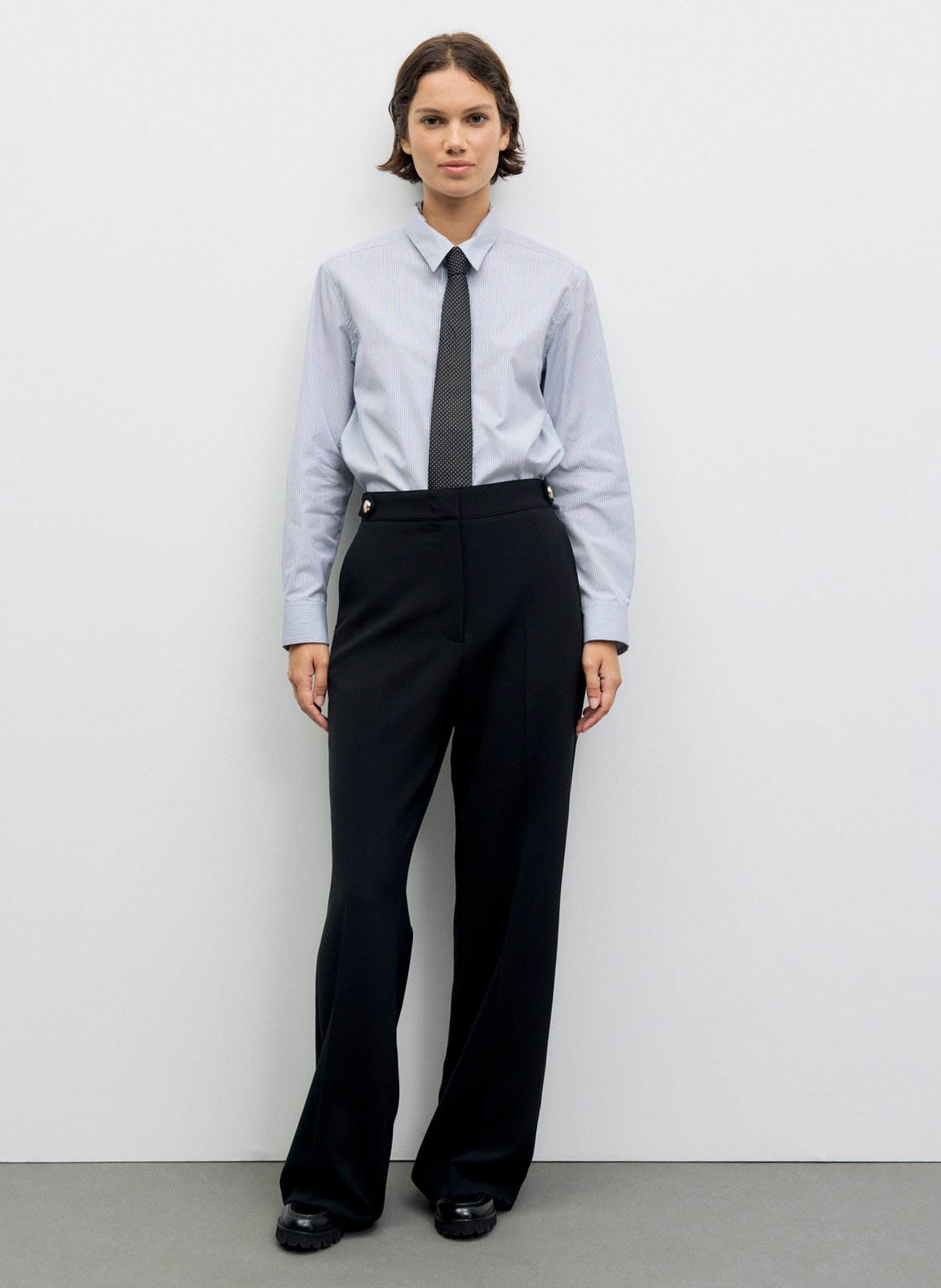 Weit geschnittene Taillenhose GERARD DAREL Schwarz