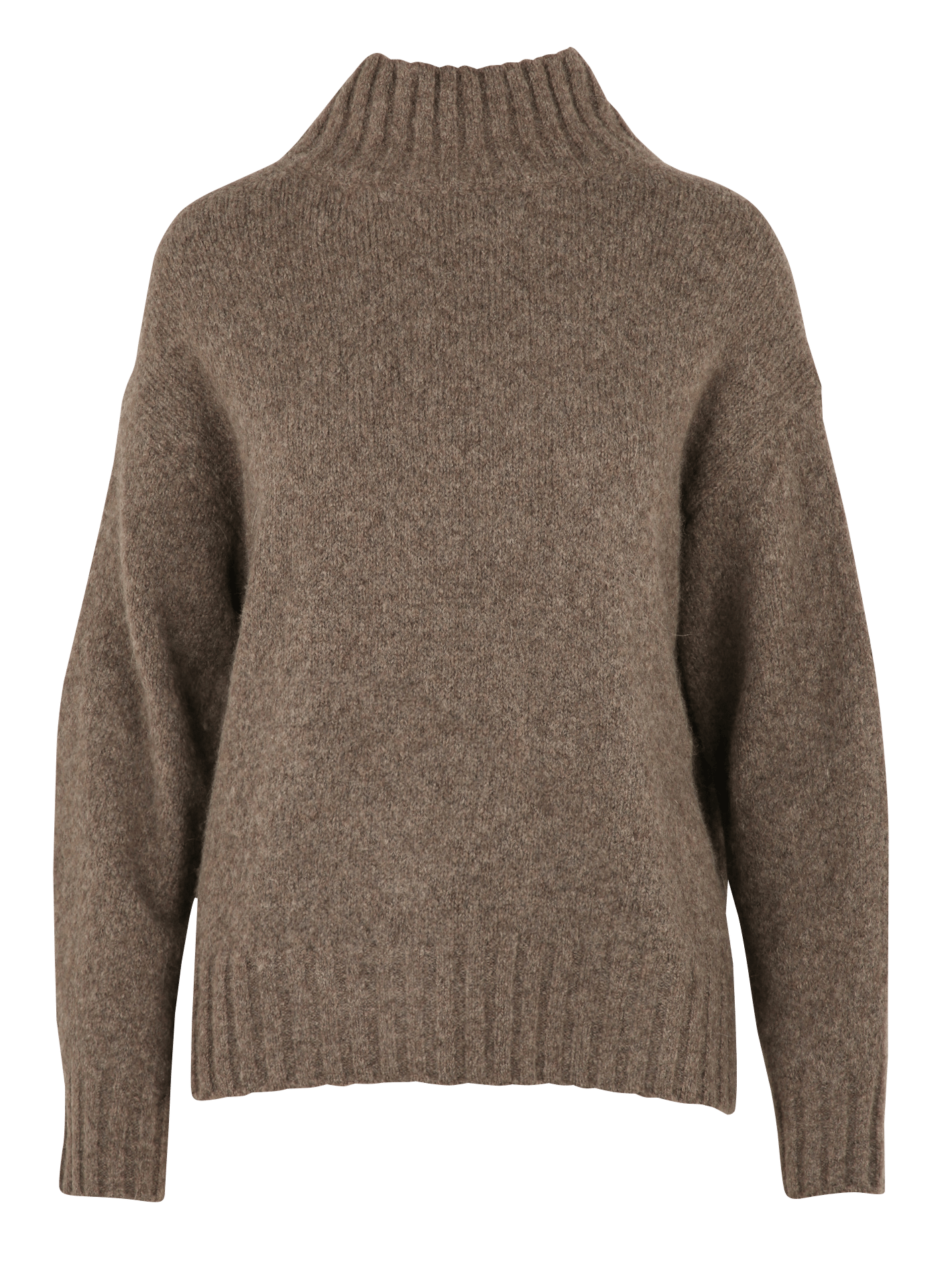 High-neck sweater in blended yak and alpaca JC SOPHIE