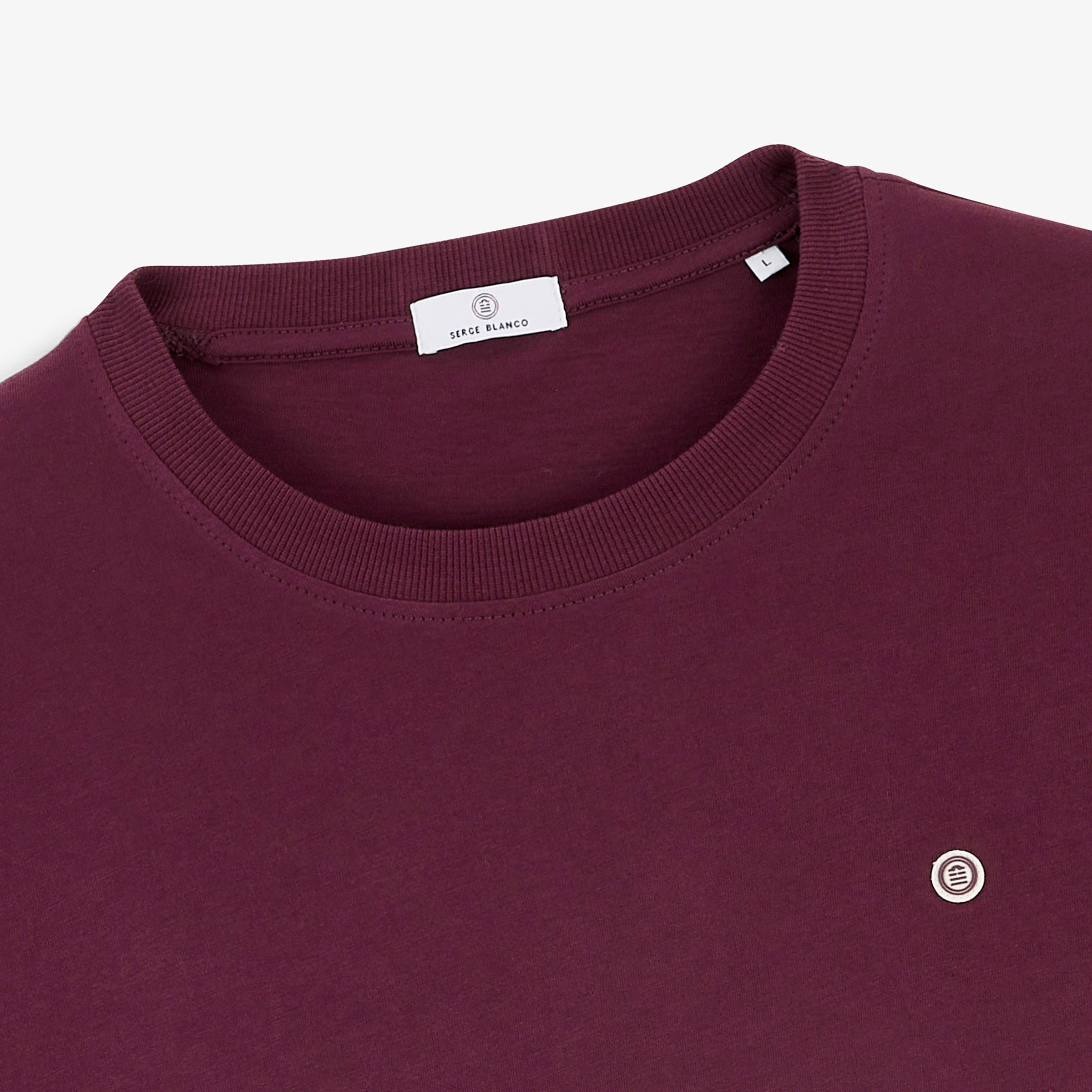 Short-sleeve round neck t-shirt SERGE BLANCO Red