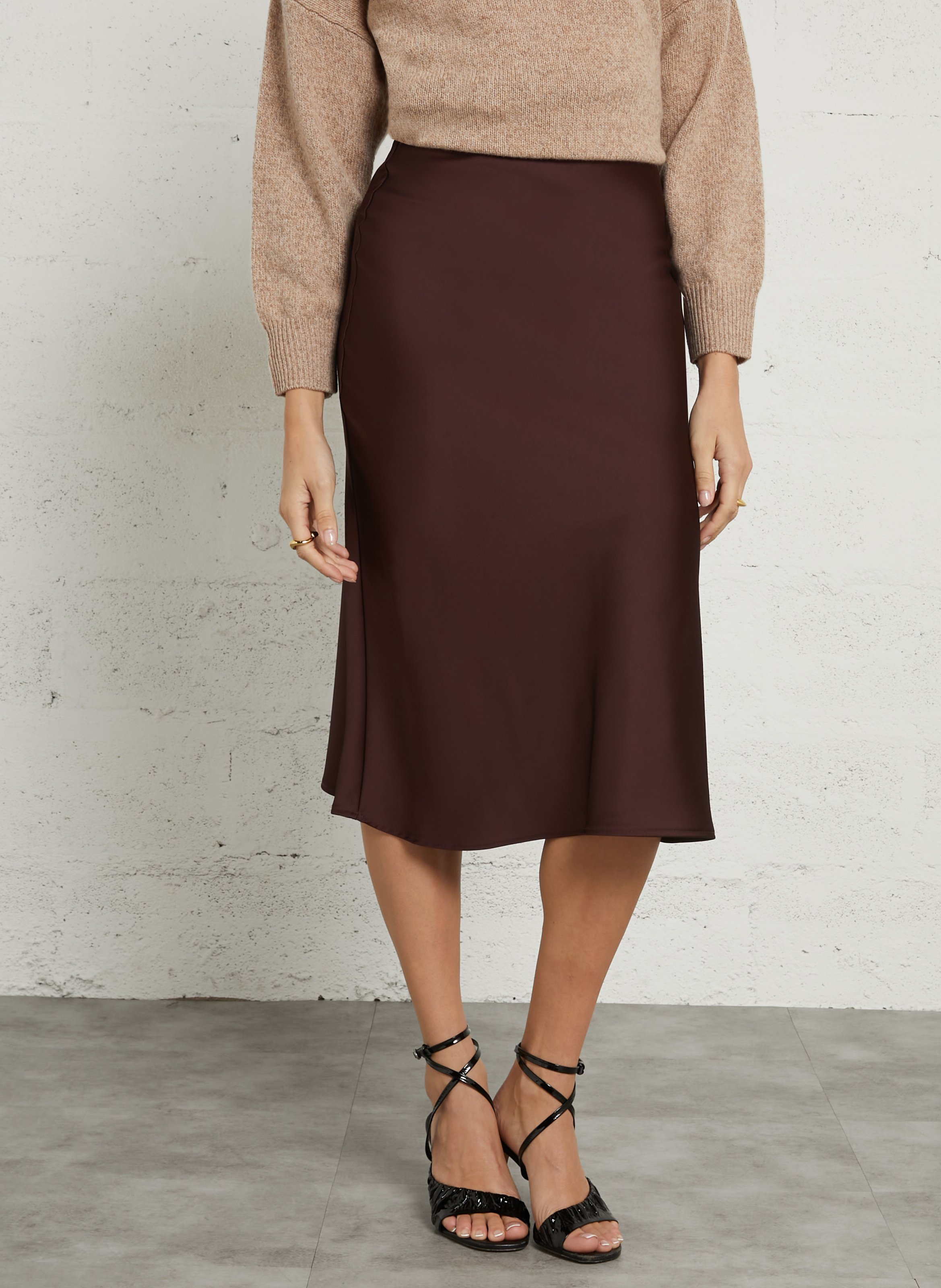 Fluid midi skirt IMPERIAL