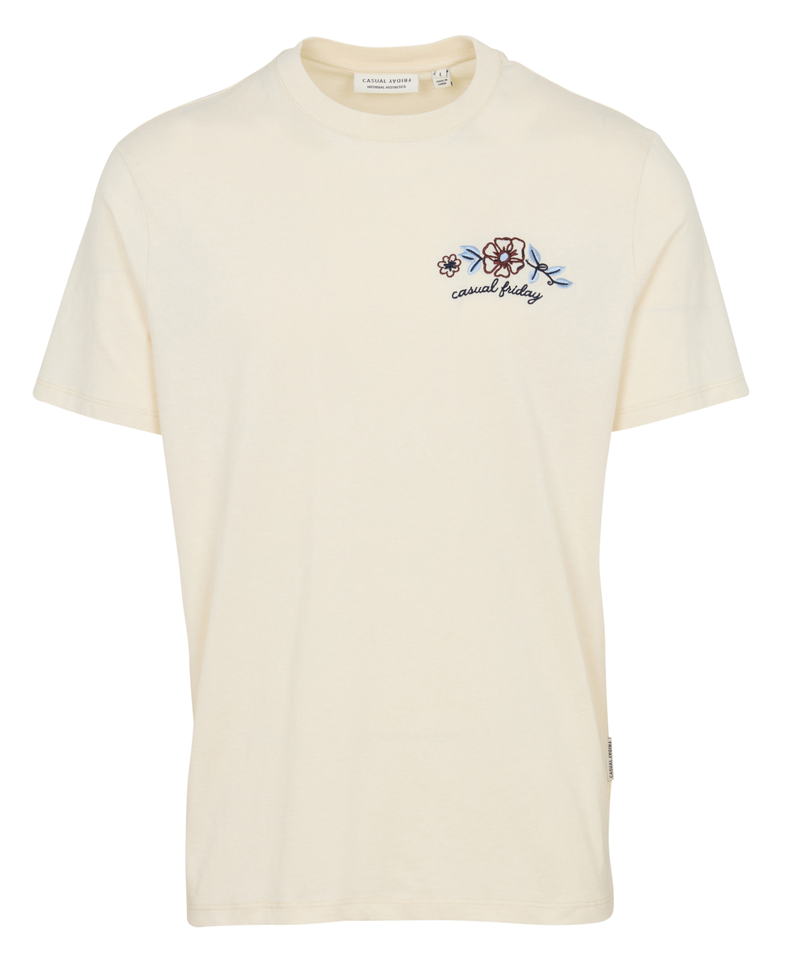 Besticktes Baumwoll-T-Shirt CASUAL FRIDAY