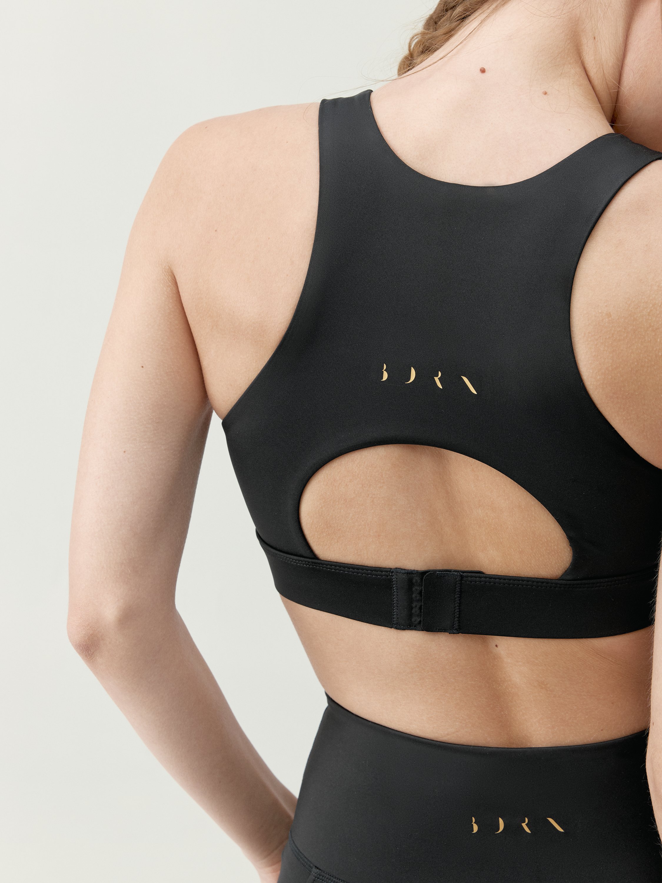 Women's high support quick-drying sports bra | Black BORN Women