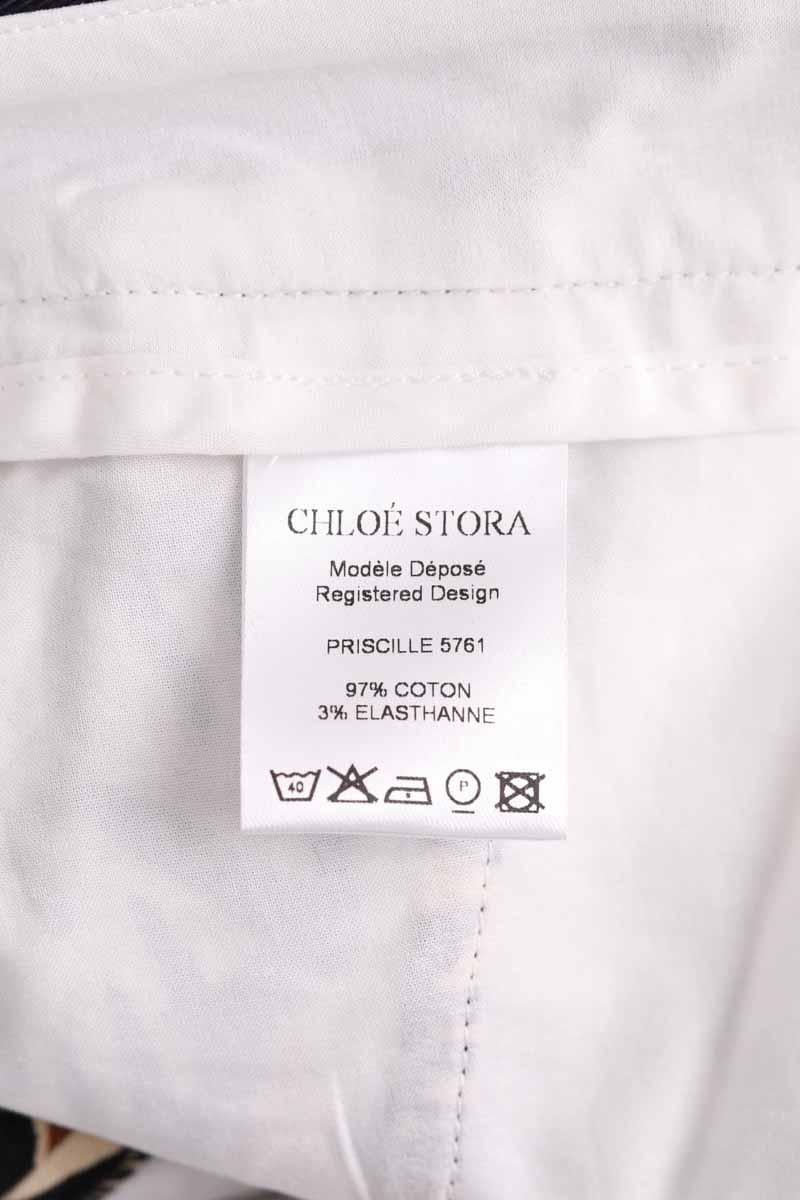 Straight-leg pants CHLOE STORA - SECONDE MAIN Beige