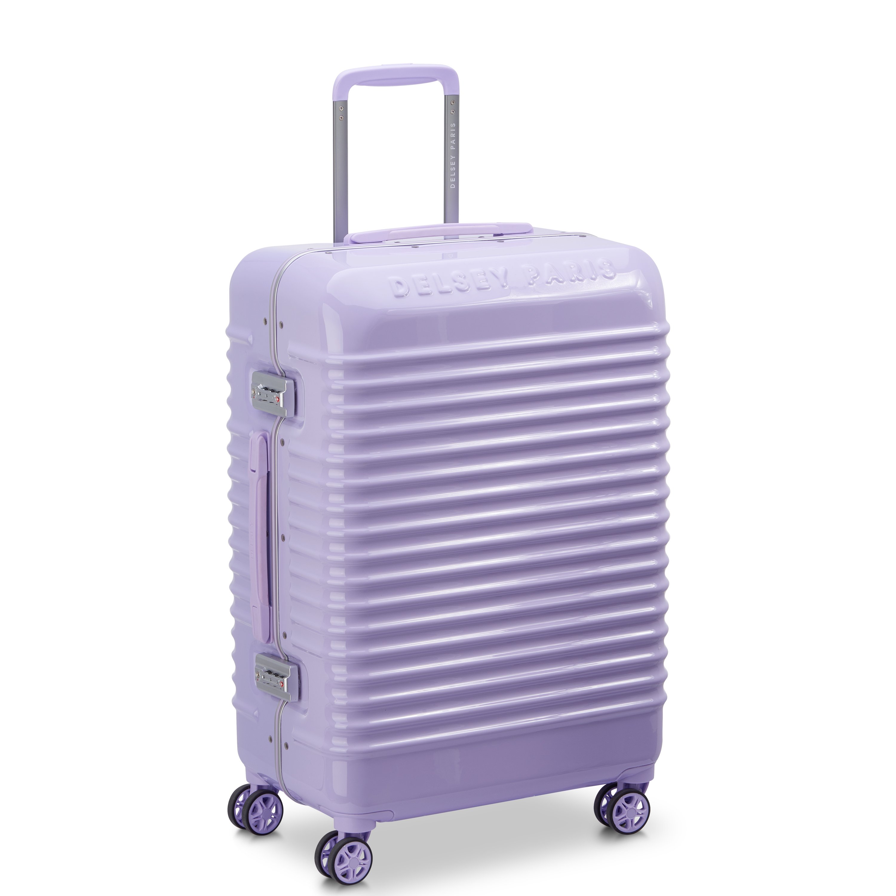 Rigid hold suitcase | Purple DELSEY PARIS Women