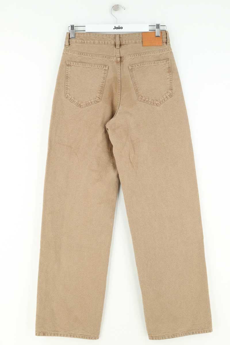 Wide-leg jeans LAURENCE BRAS - Seconde Main Beige