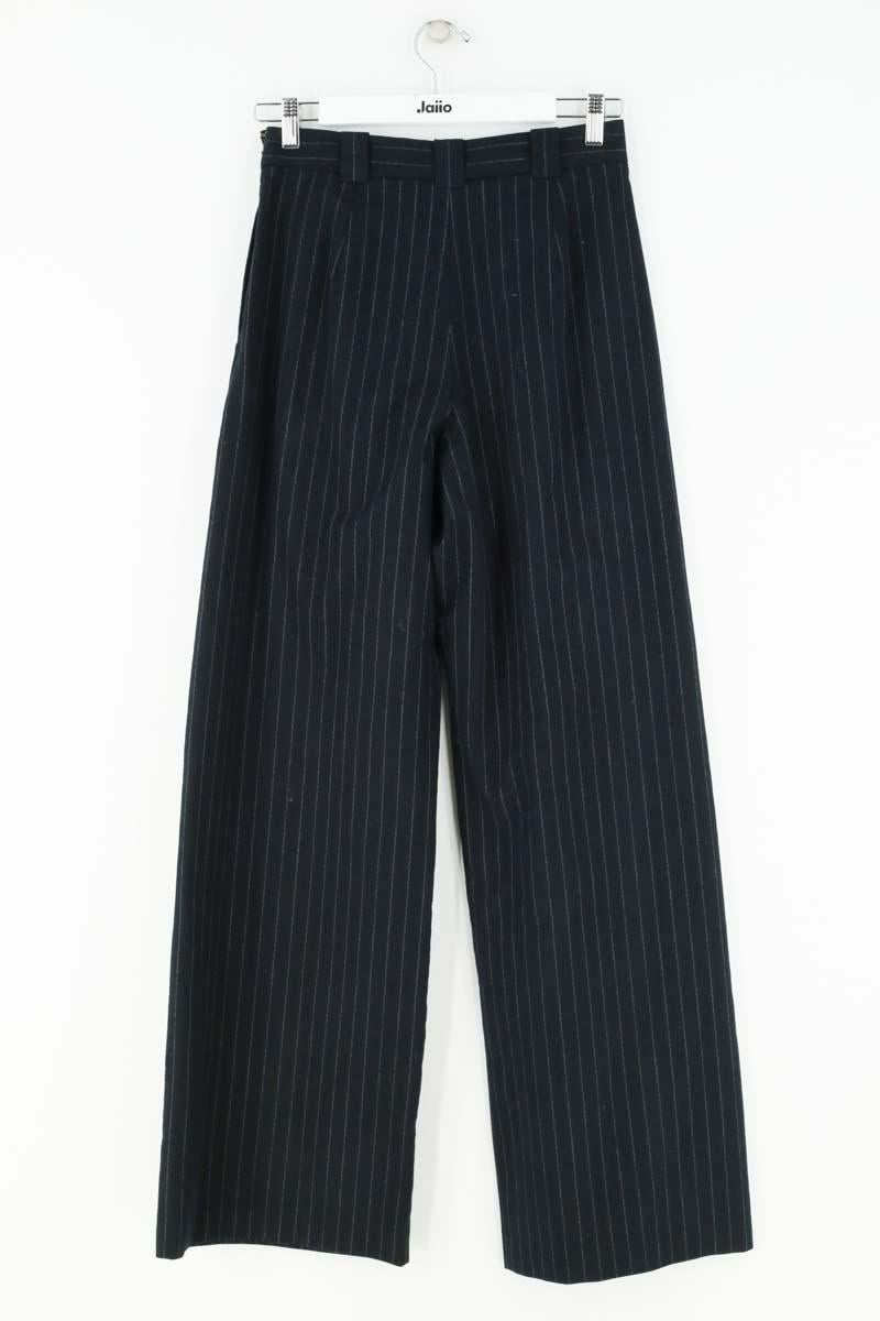 Wide-leg pants SEZANE - Seconde main Blue