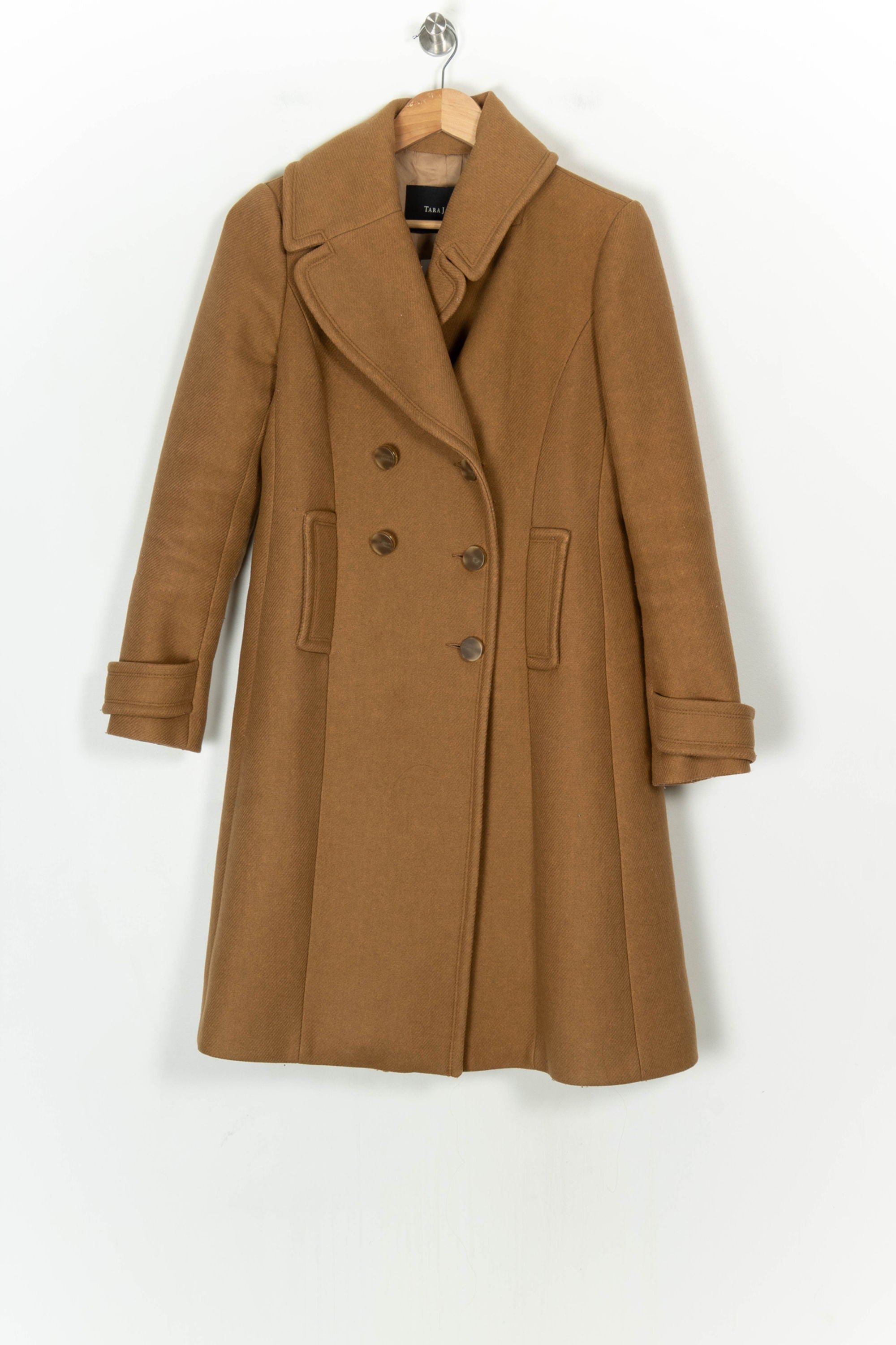 Long coat TARA JARMON - Seconde Main Brown