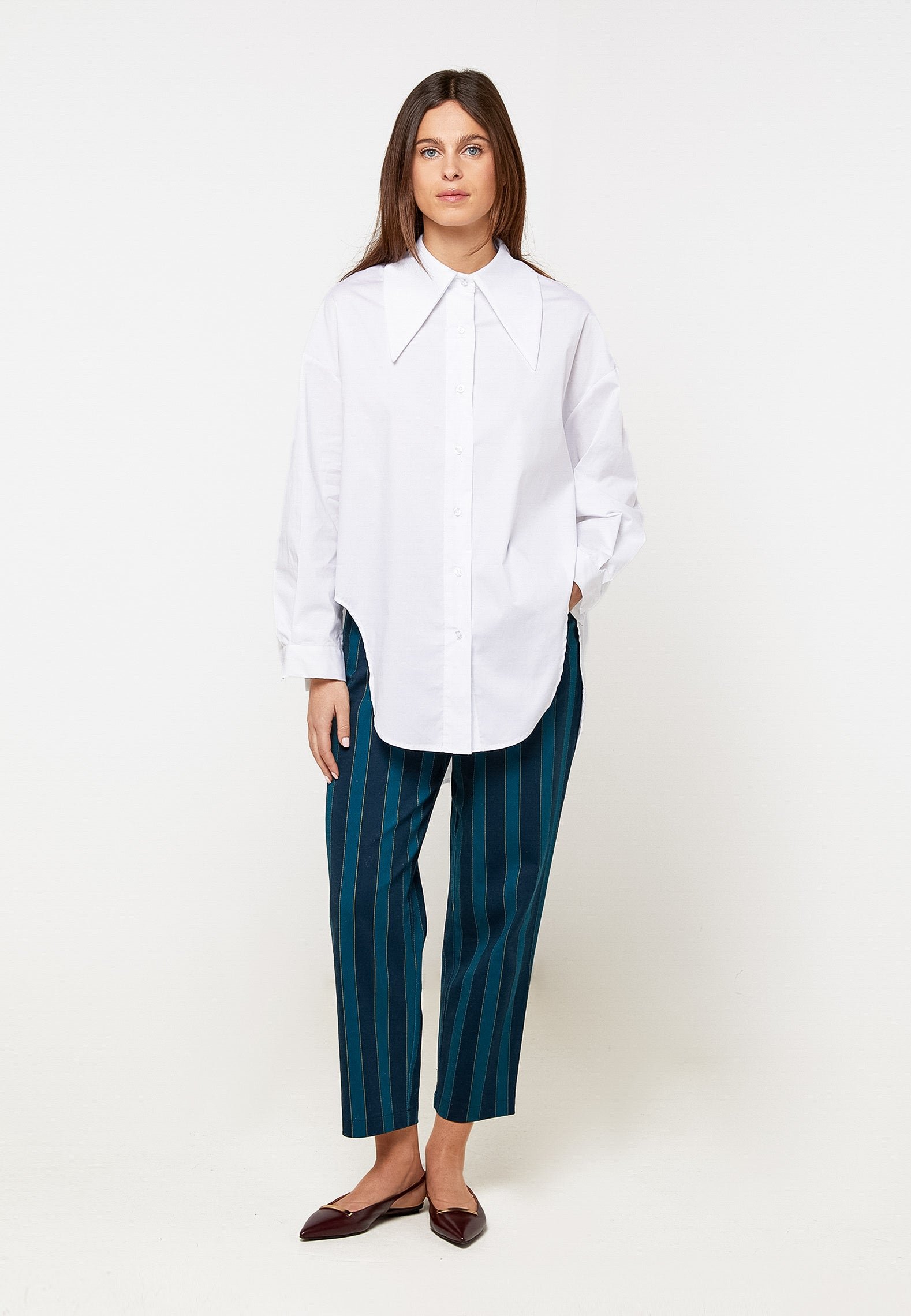 Long oversized white shirt RODIER White