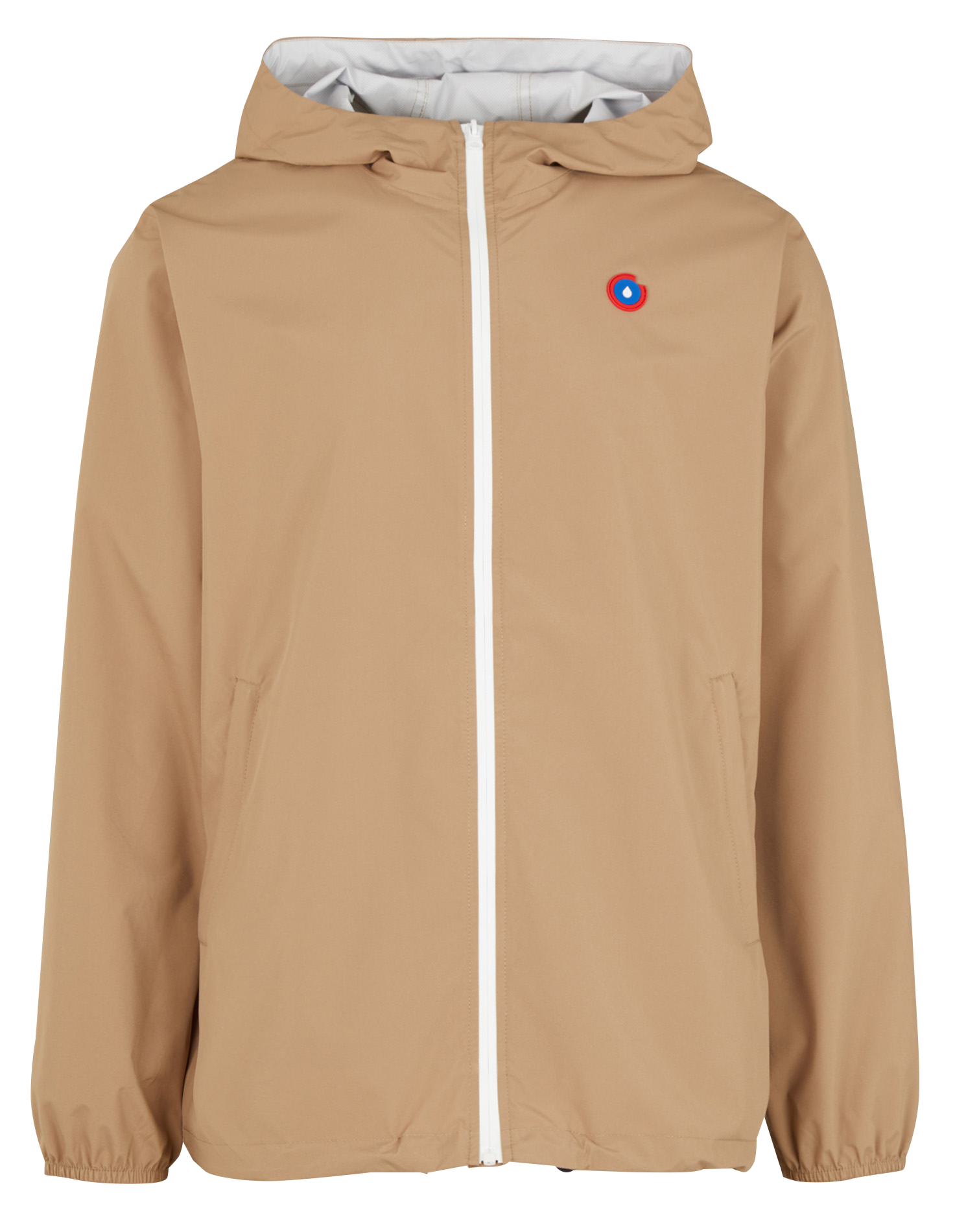 Imperméable court à capuche PASSY Sahara