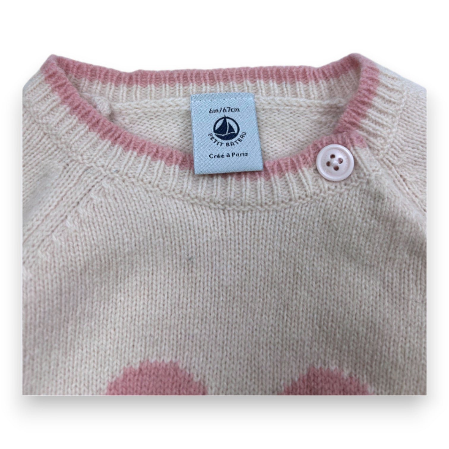Pink Baby Set - 6 months PETIT BATEAU - Seconde Main Pink