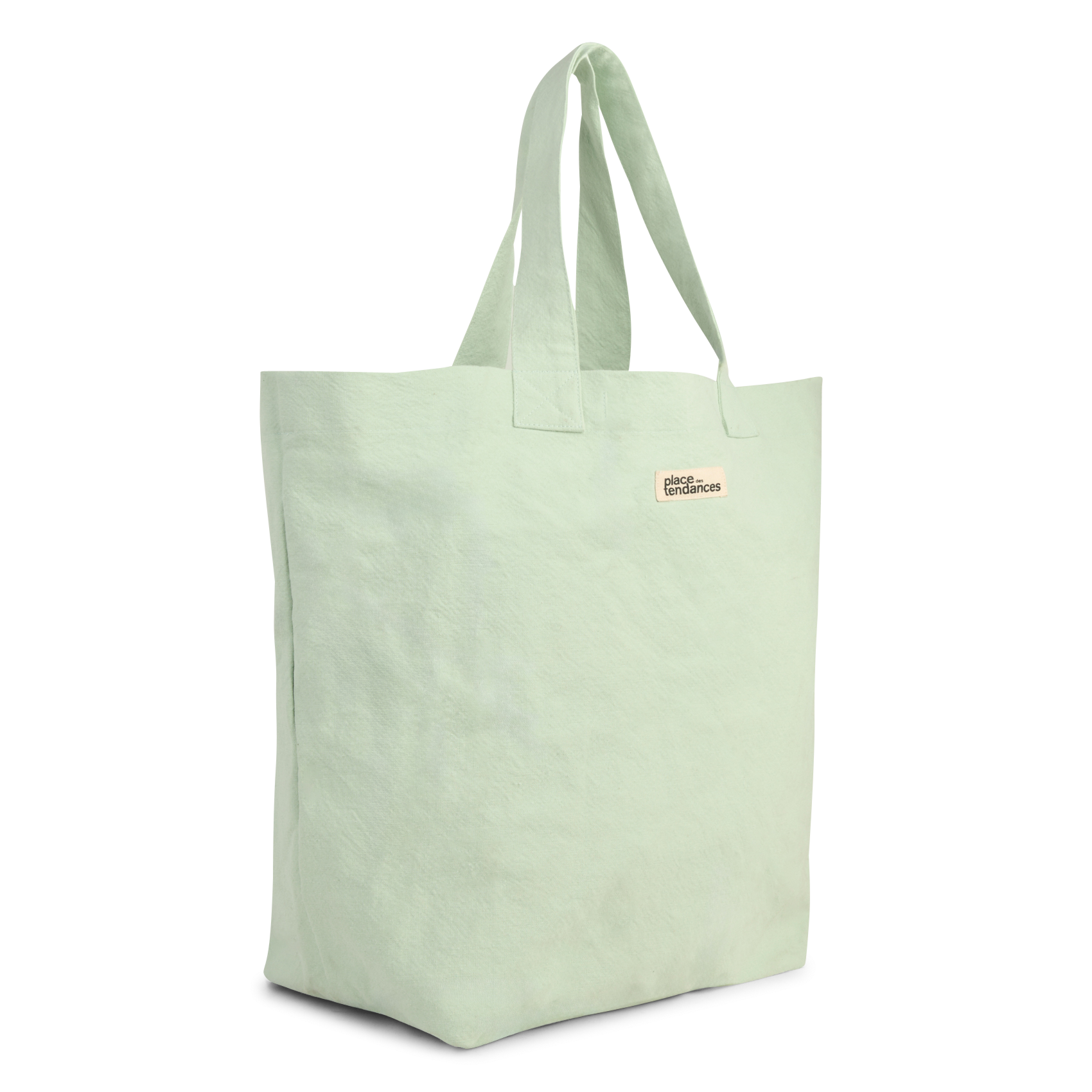 Cabas en coton recyclé RIVEDROITE PARIS Green