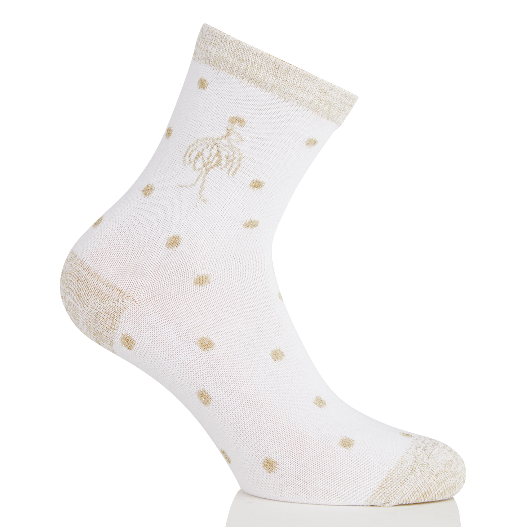 Lot de 3 paires de chaussettes en coton mélangé ONE STEP Argent