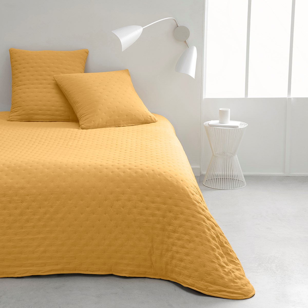 Boutis bedspread TODAY LINGE DE MAISON Yellow
