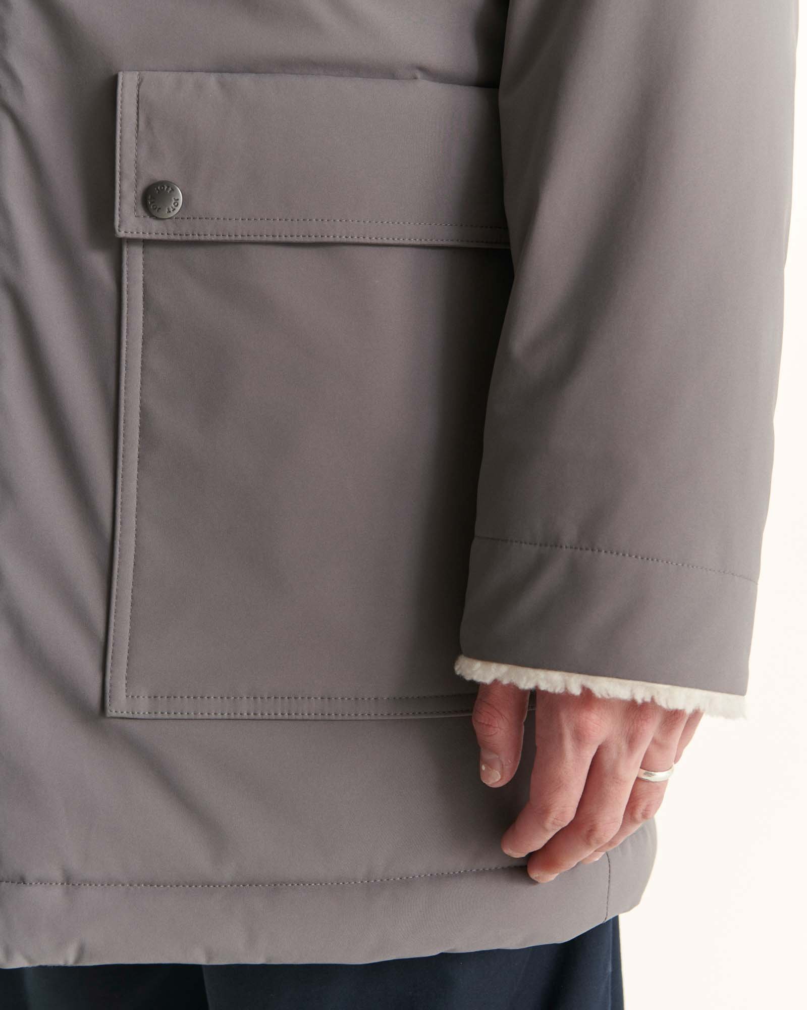 Tundra cold weather hooded parka JOTT Grey