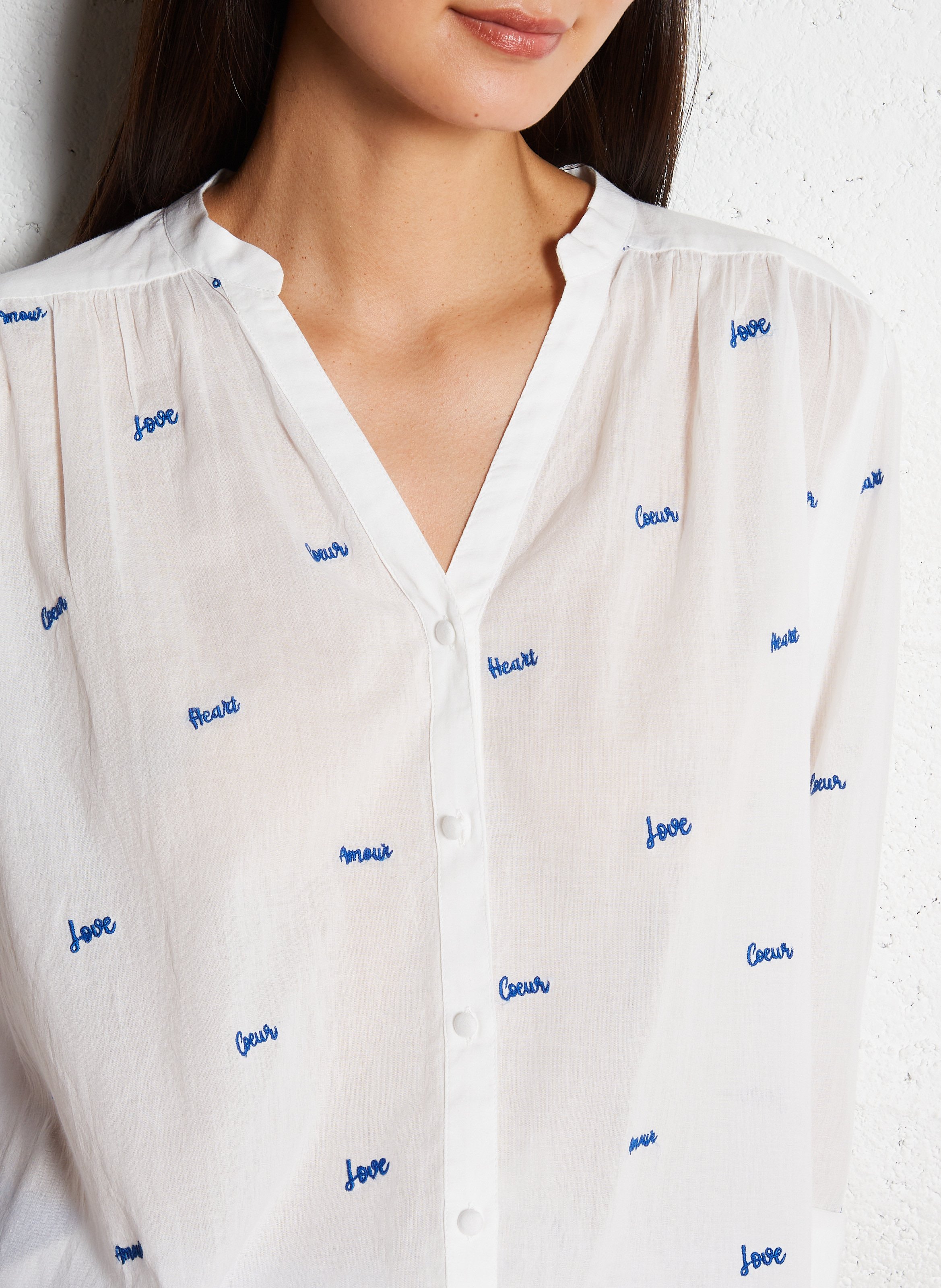 Blouse ample LA PETITE ETOILE Beige