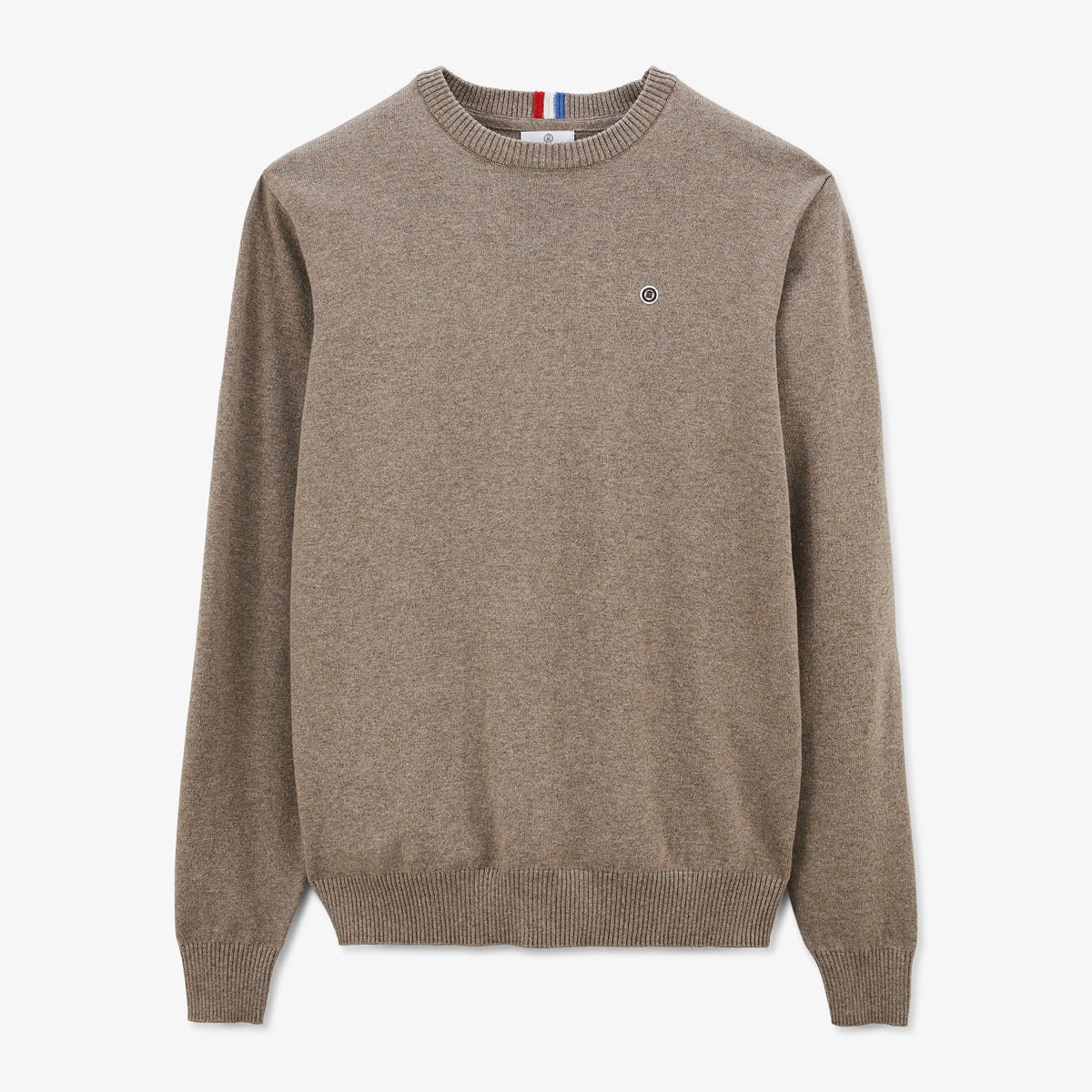 High-neck sweater SERGE BLANCO Brown