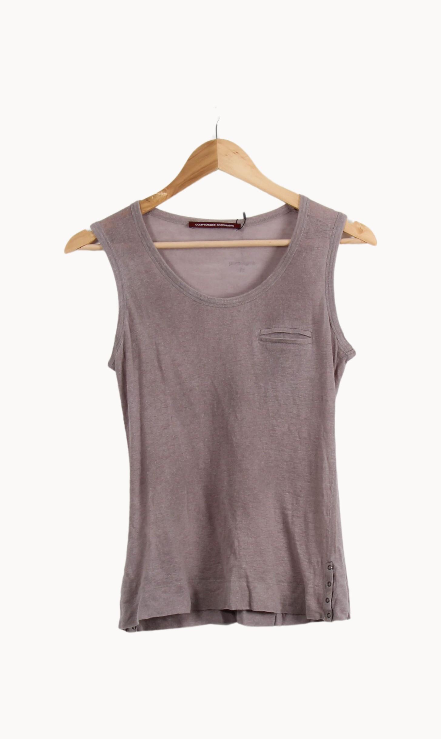 Top & tank top COMPTOIR DES COTONNIERS - Seconde main Grey