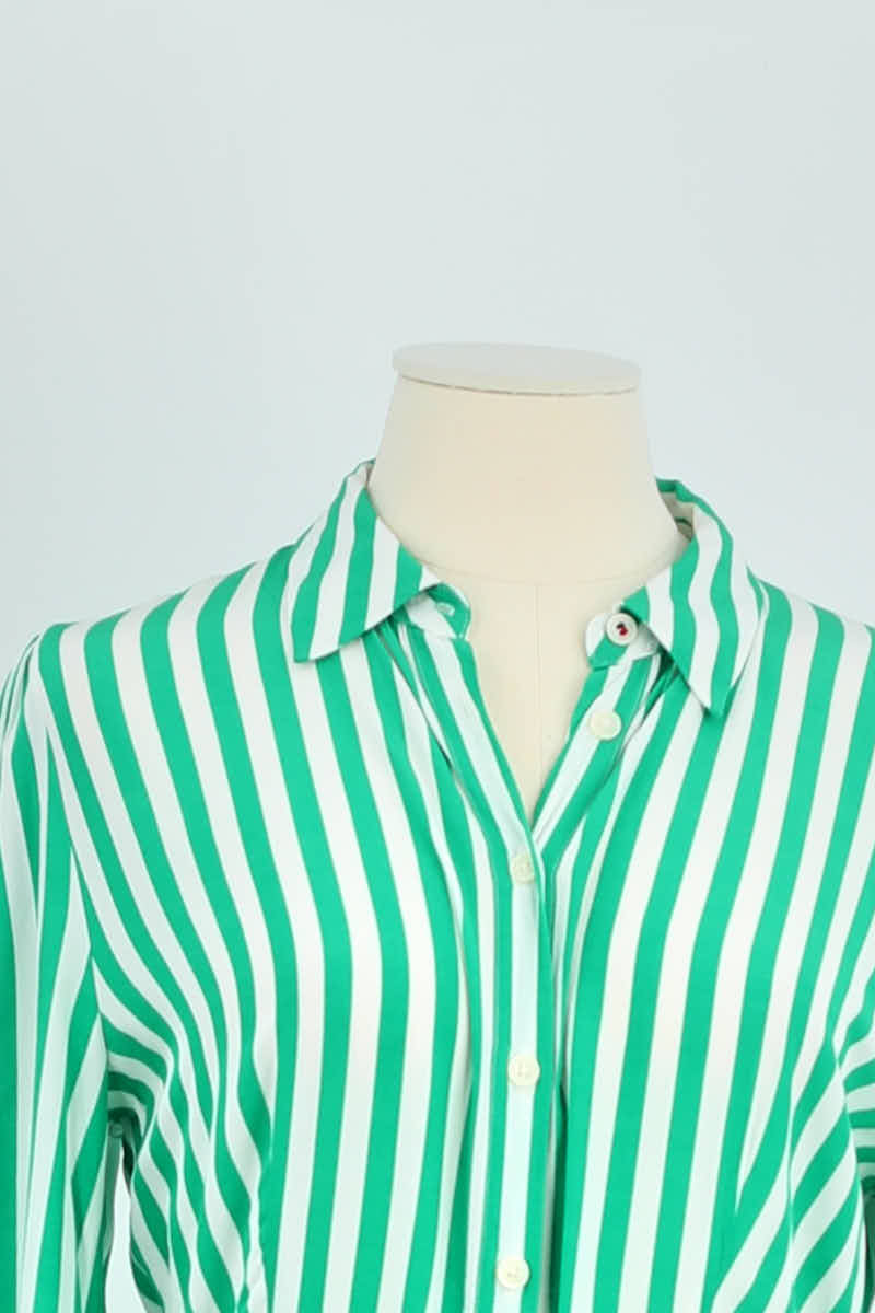 Dress TOMMY HILFIGER - SECONDE MAIN Green