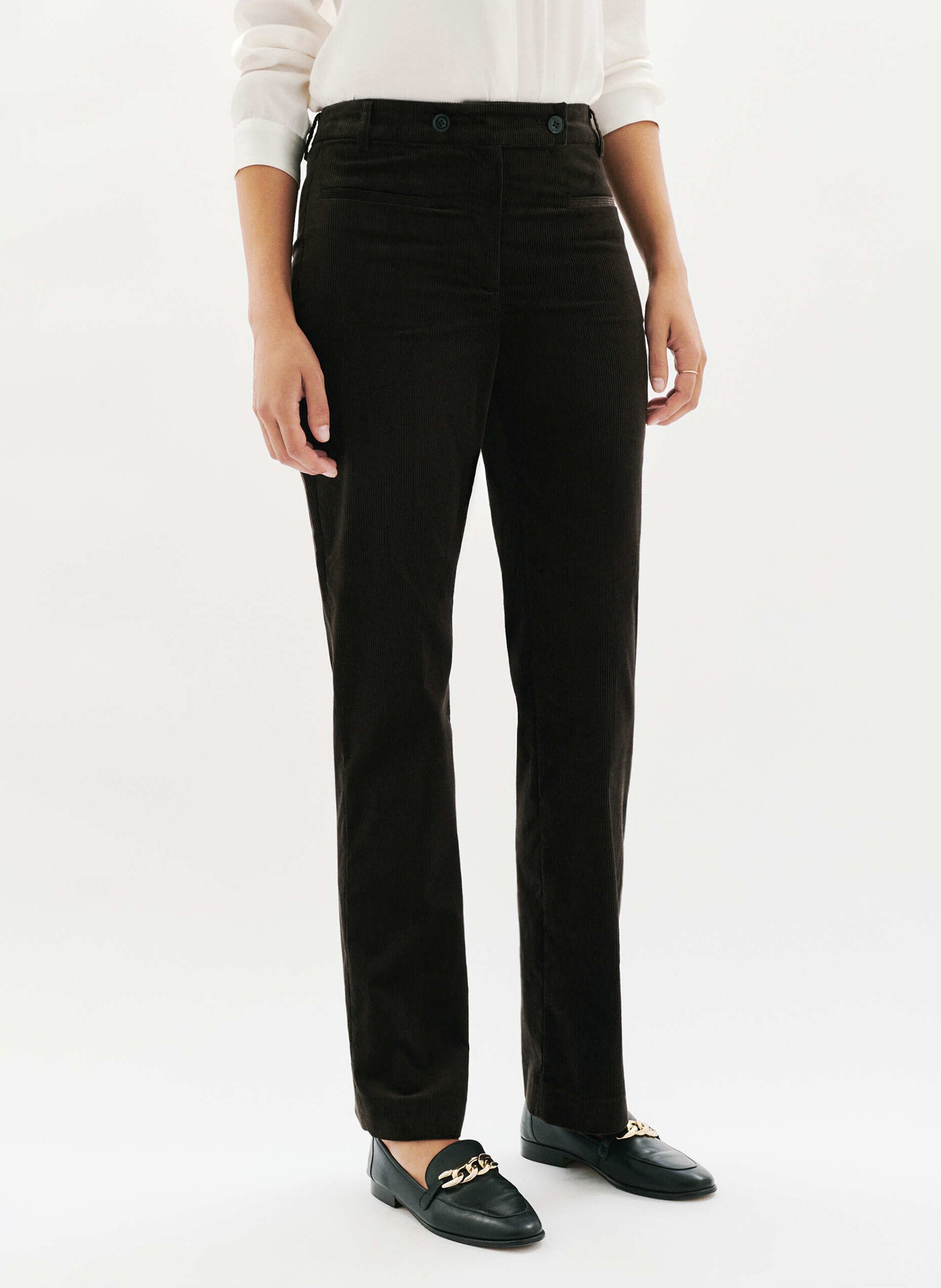 Carrot trousers CAROLL Brown