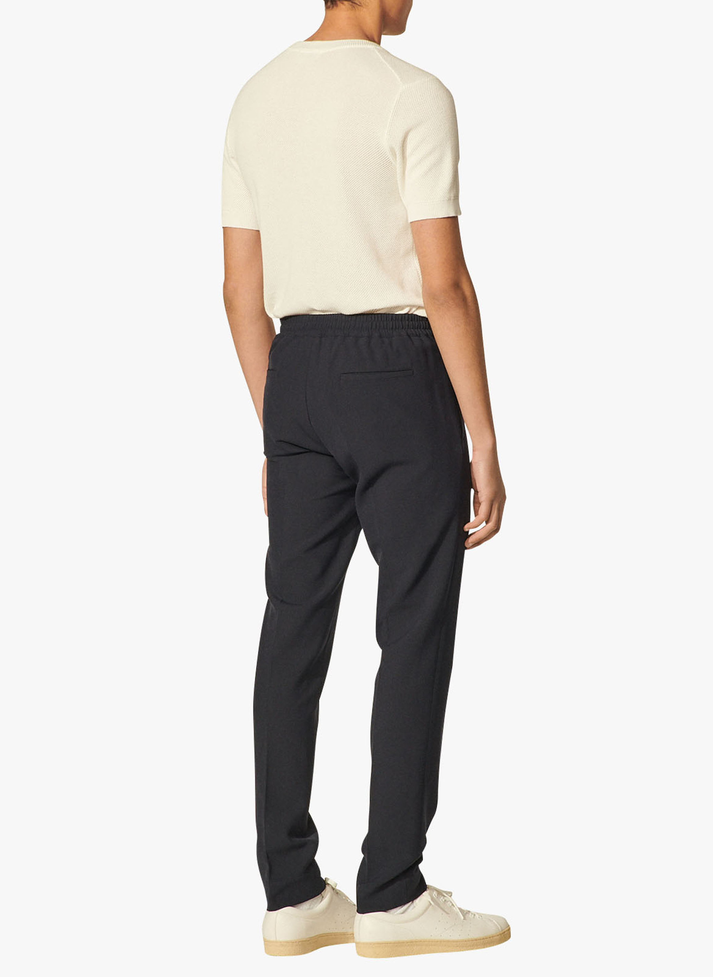 Pantalon droit  SANDRO Bleu