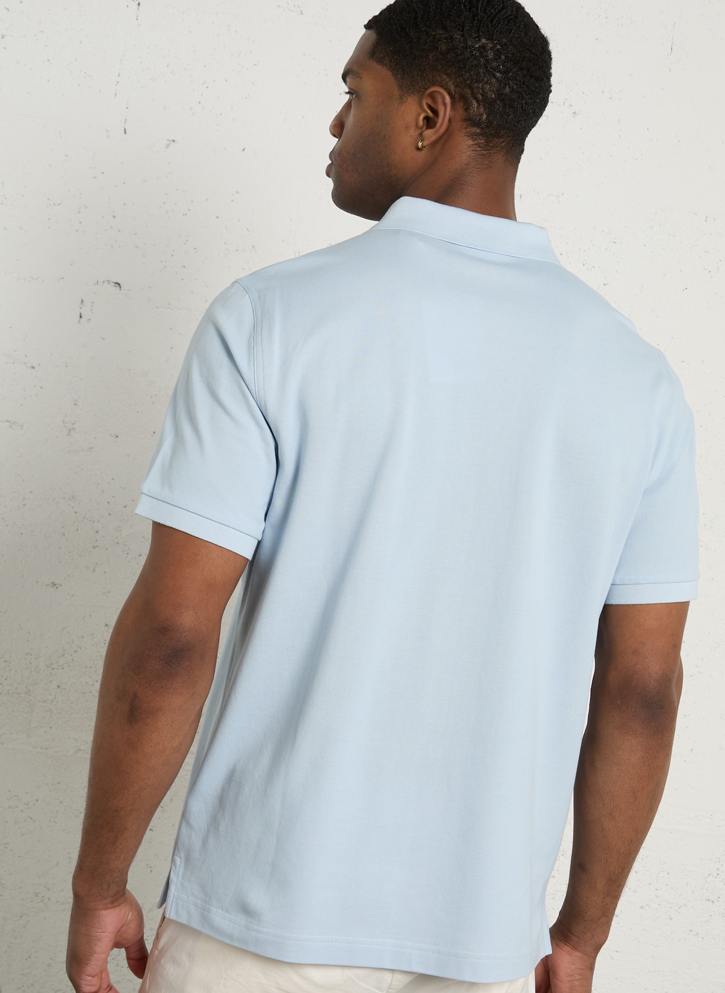 Polo en coton GANT Bleu