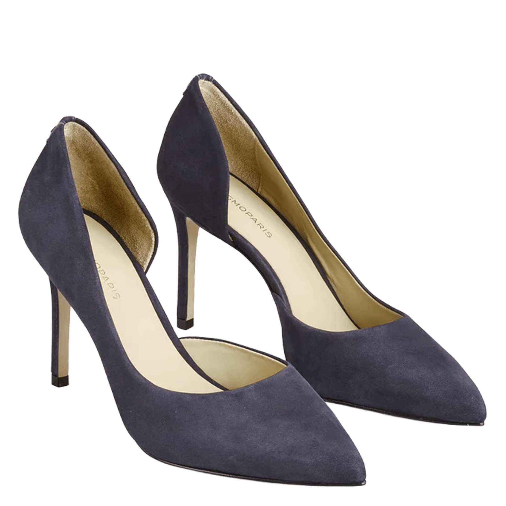 Escarpins à talons aiguille en cuir COSMOPARIS Bleu